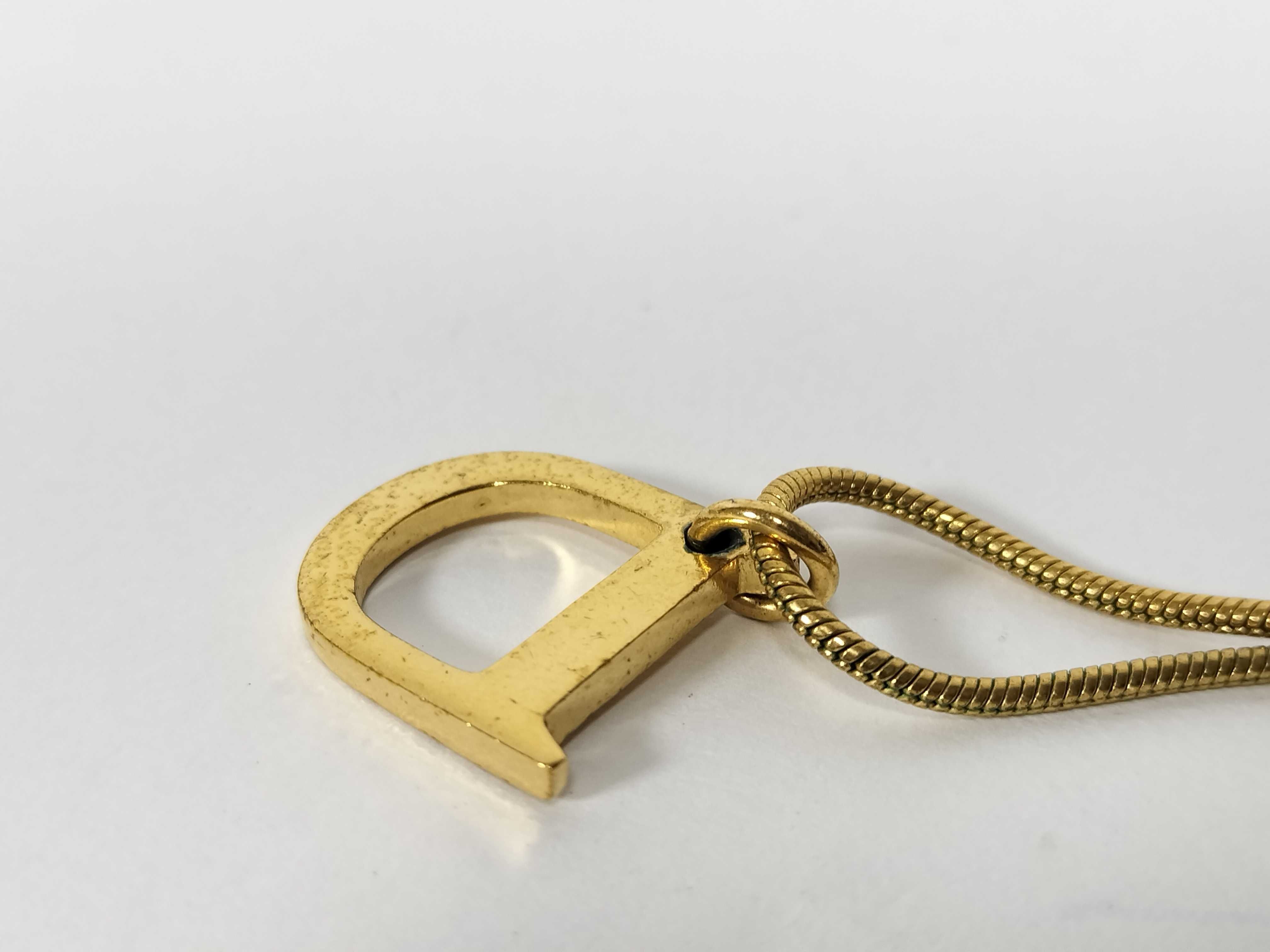 necklace, gold color necklace — view 7