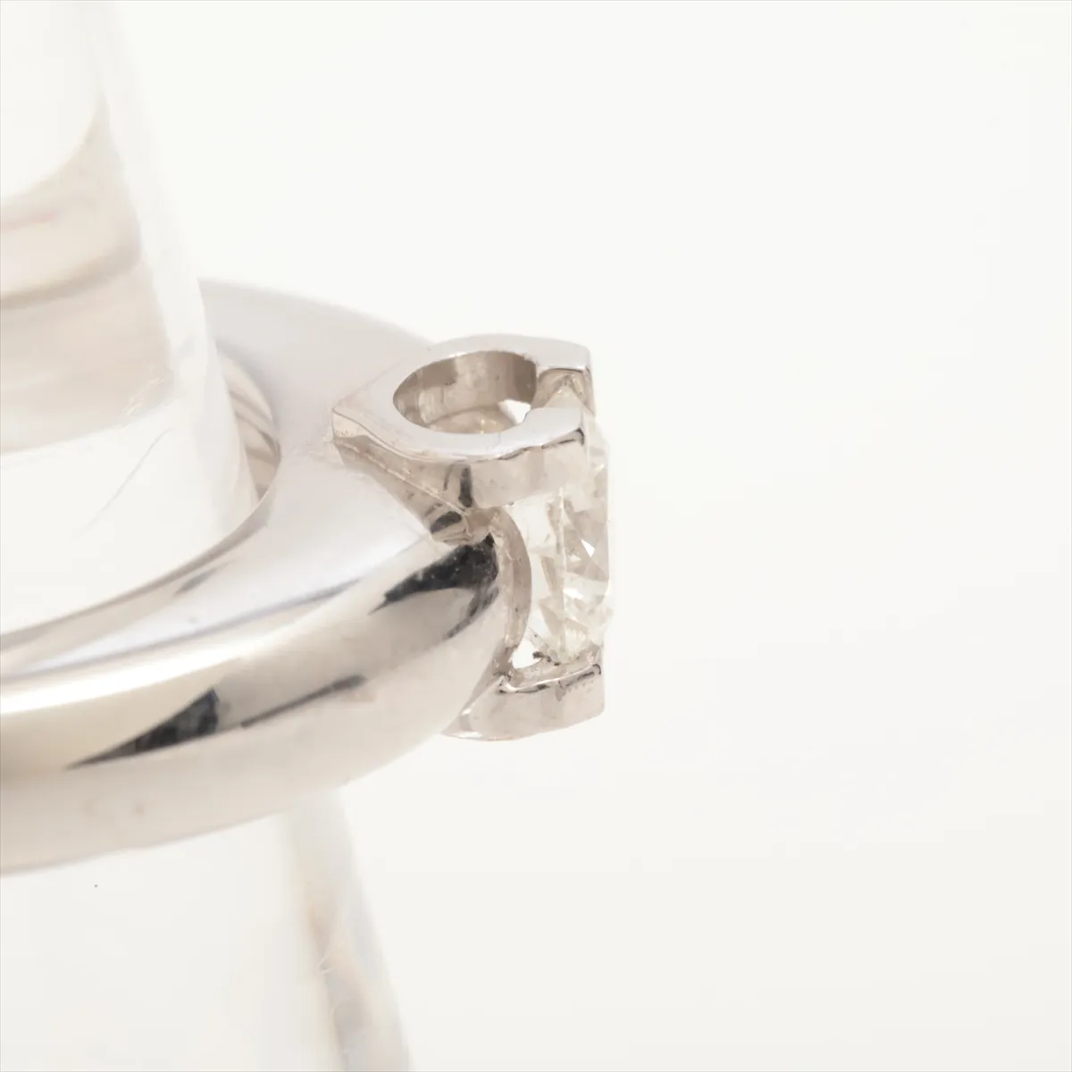 C de Cartier Solitaire Diamond Ring 750(WG) 8.7g 040 51 Diamond diameter approx. 4.59mm 11UF — view 6