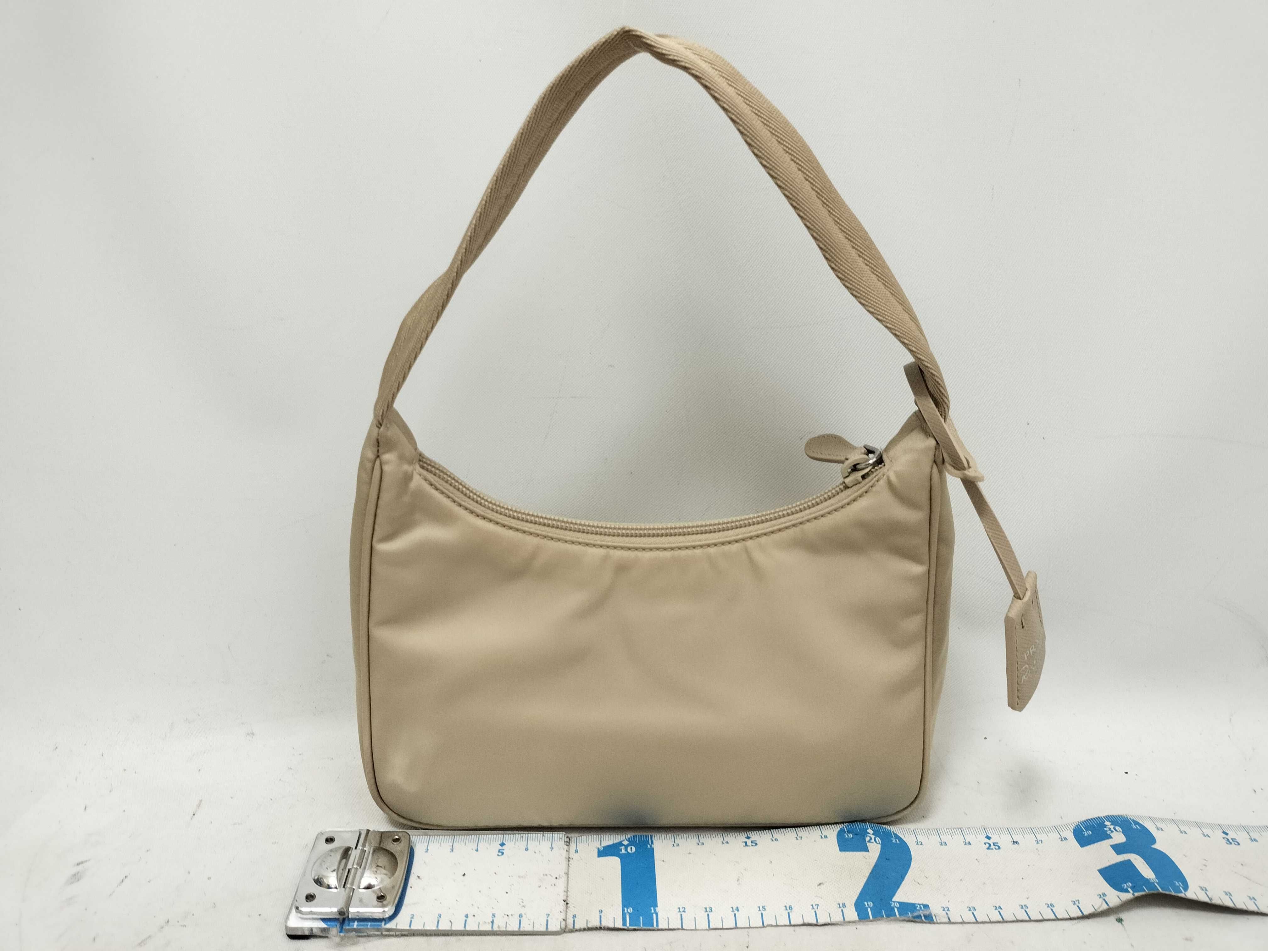 Nylon KR-Tessuto Nylon Handbag Beige 1NE515 Handbag — view 2