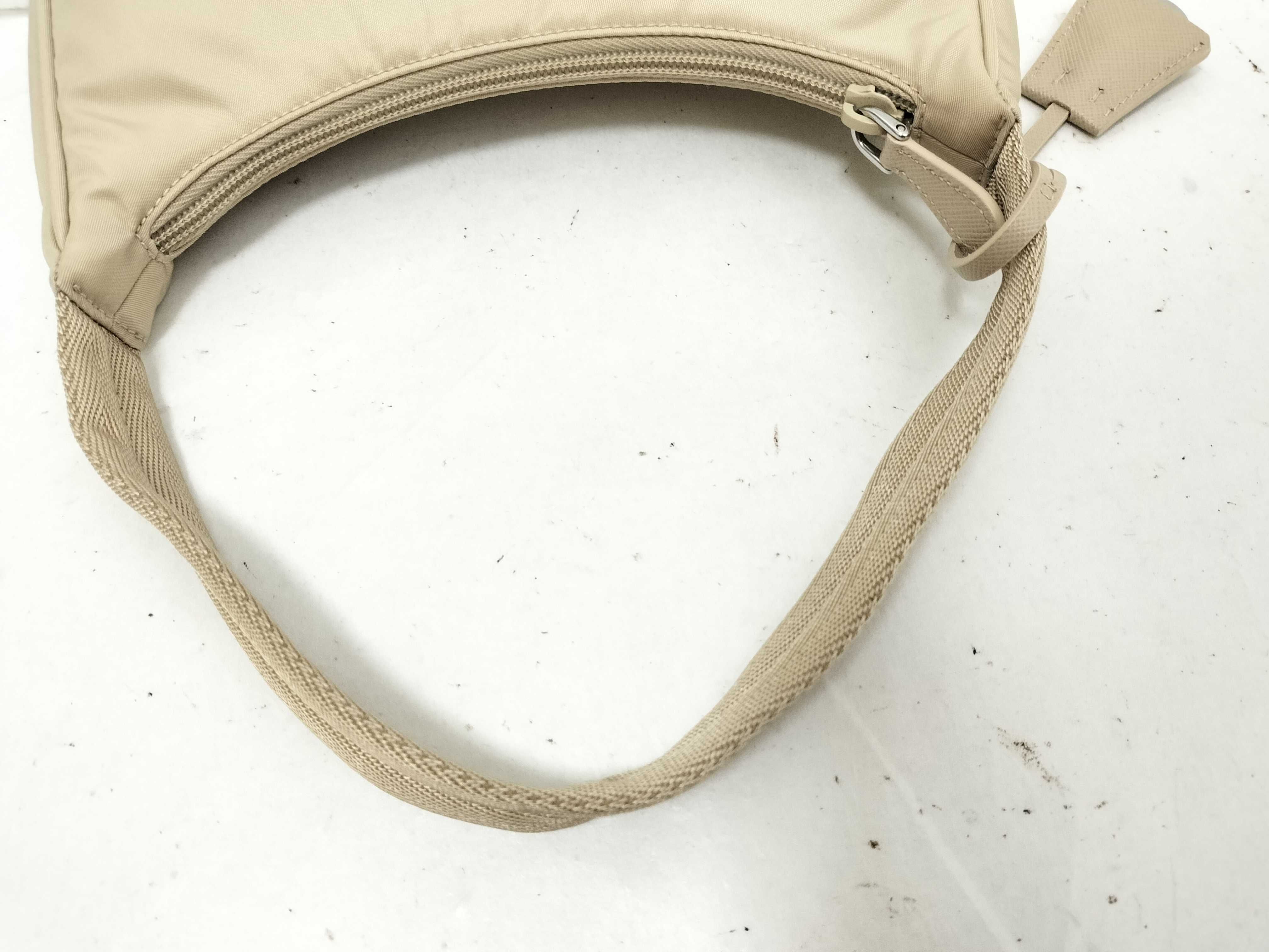 Nylon KR-Tessuto Nylon Handbag Beige 1NE515 Handbag — view 3