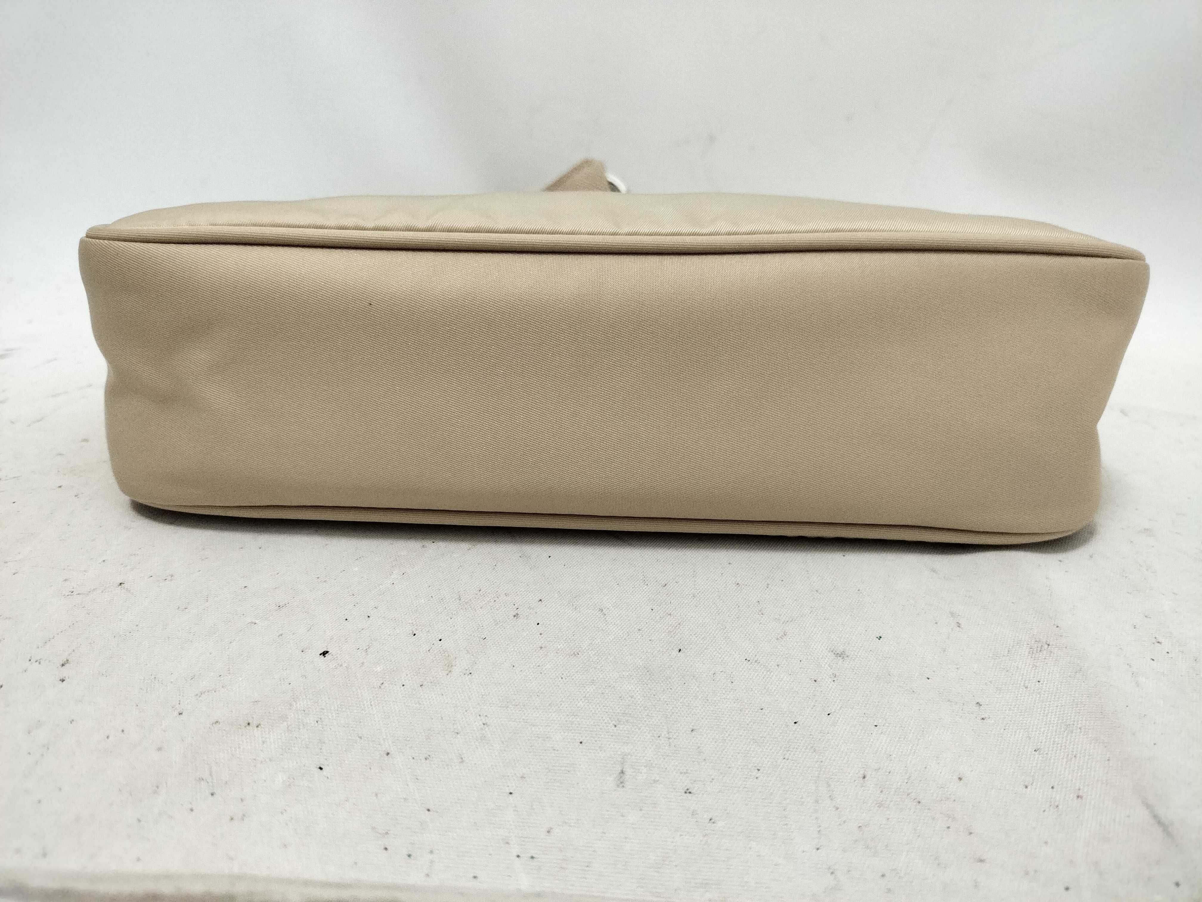 Nylon KR-Tessuto Nylon Handbag Beige 1NE515 Handbag — view 8