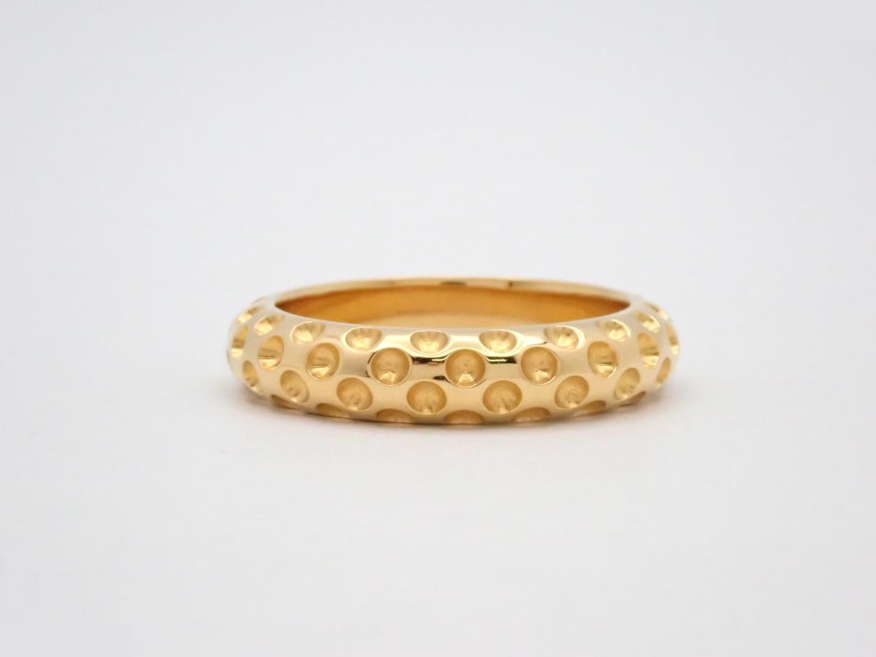 Scarf ring, polka dots — view 3