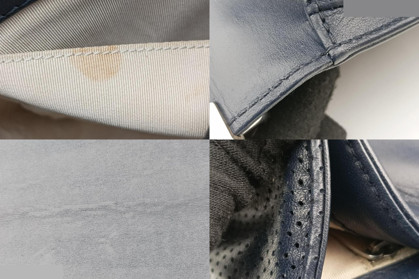 Boy Chanel Matelassé Coco Mark Lambskin Navy — view 9
