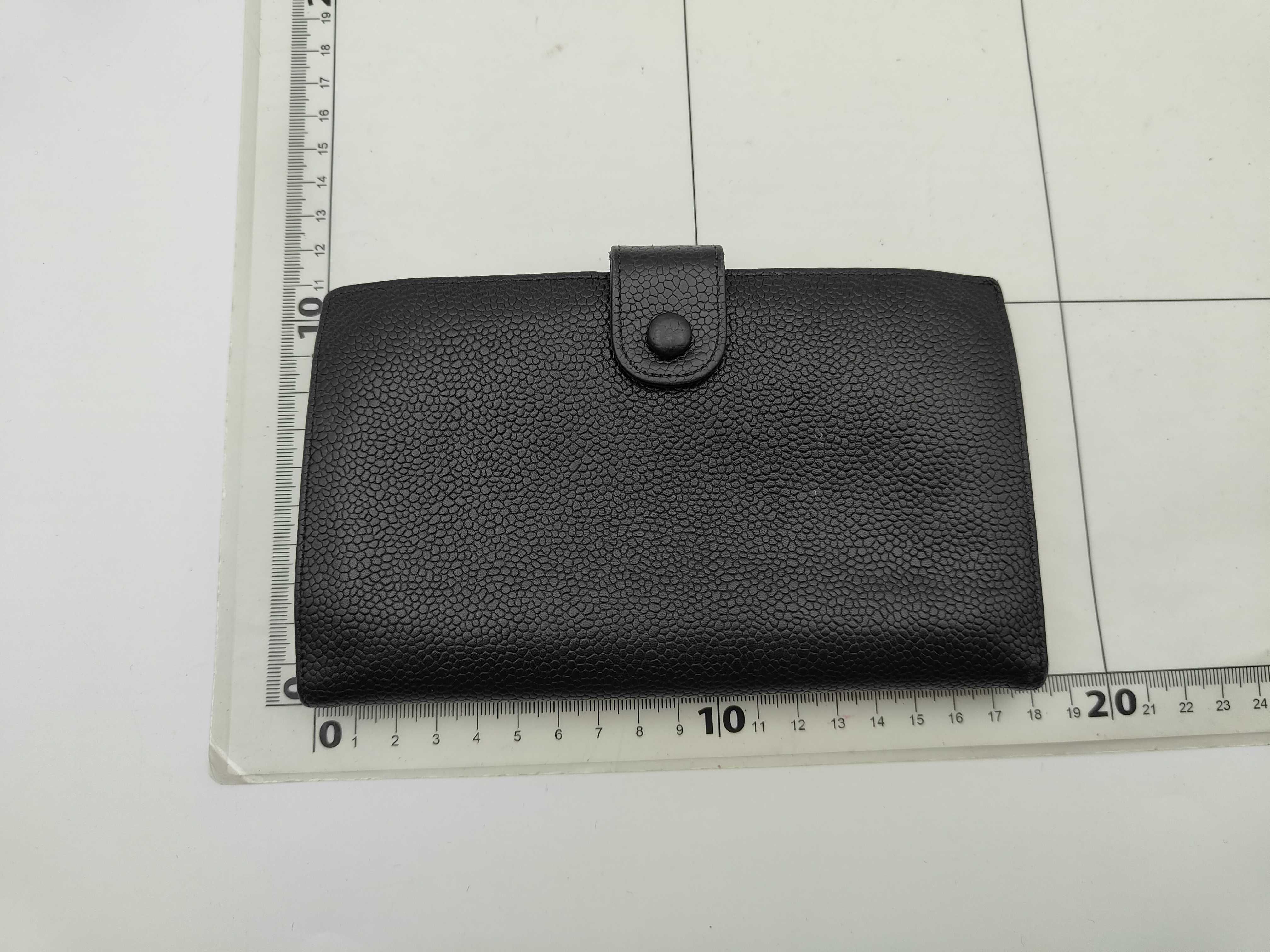 Caviar Skin Chanel Clasp Wallet — view 2