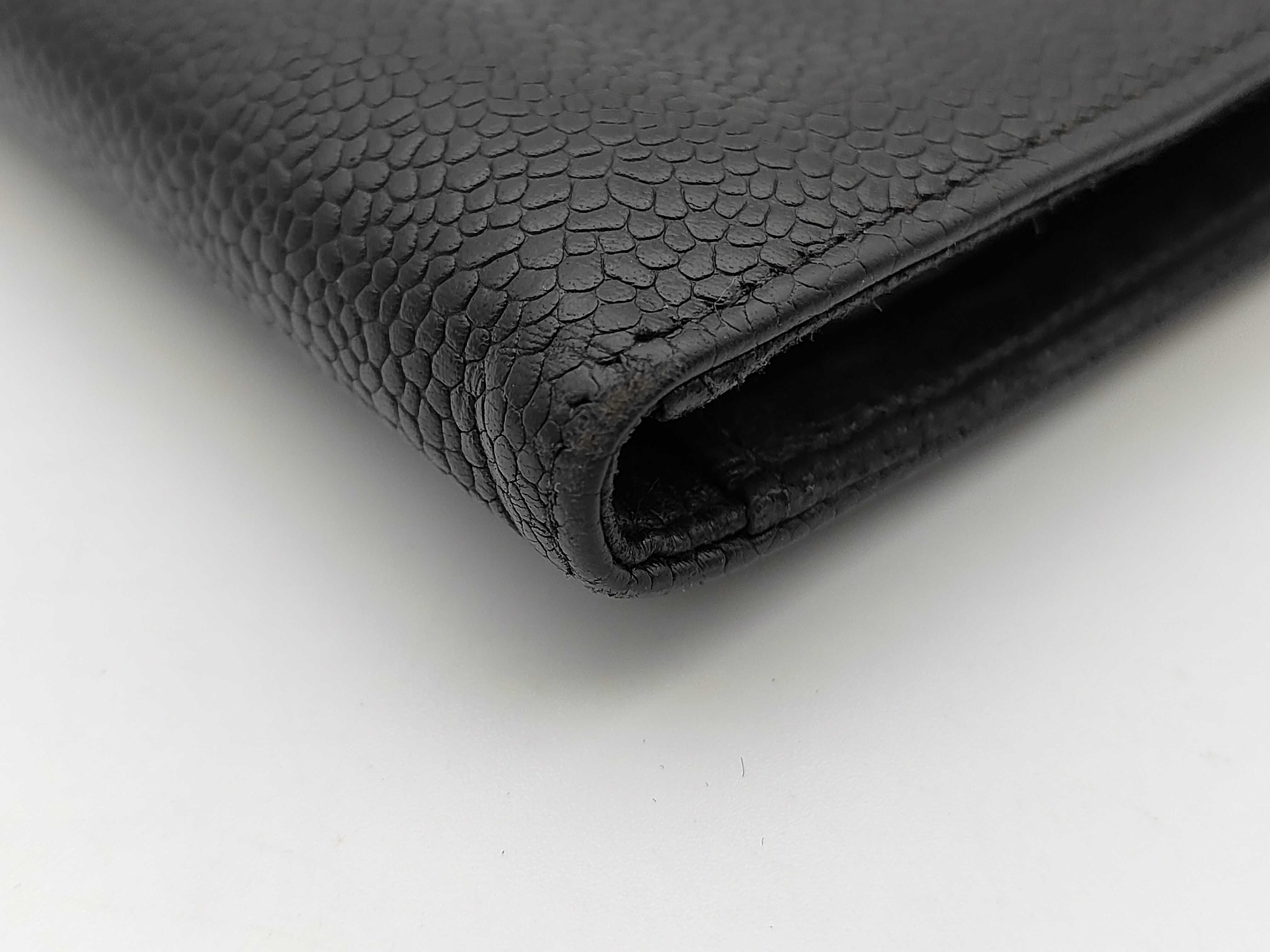 Caviar Skin Chanel Clasp Wallet — view 3