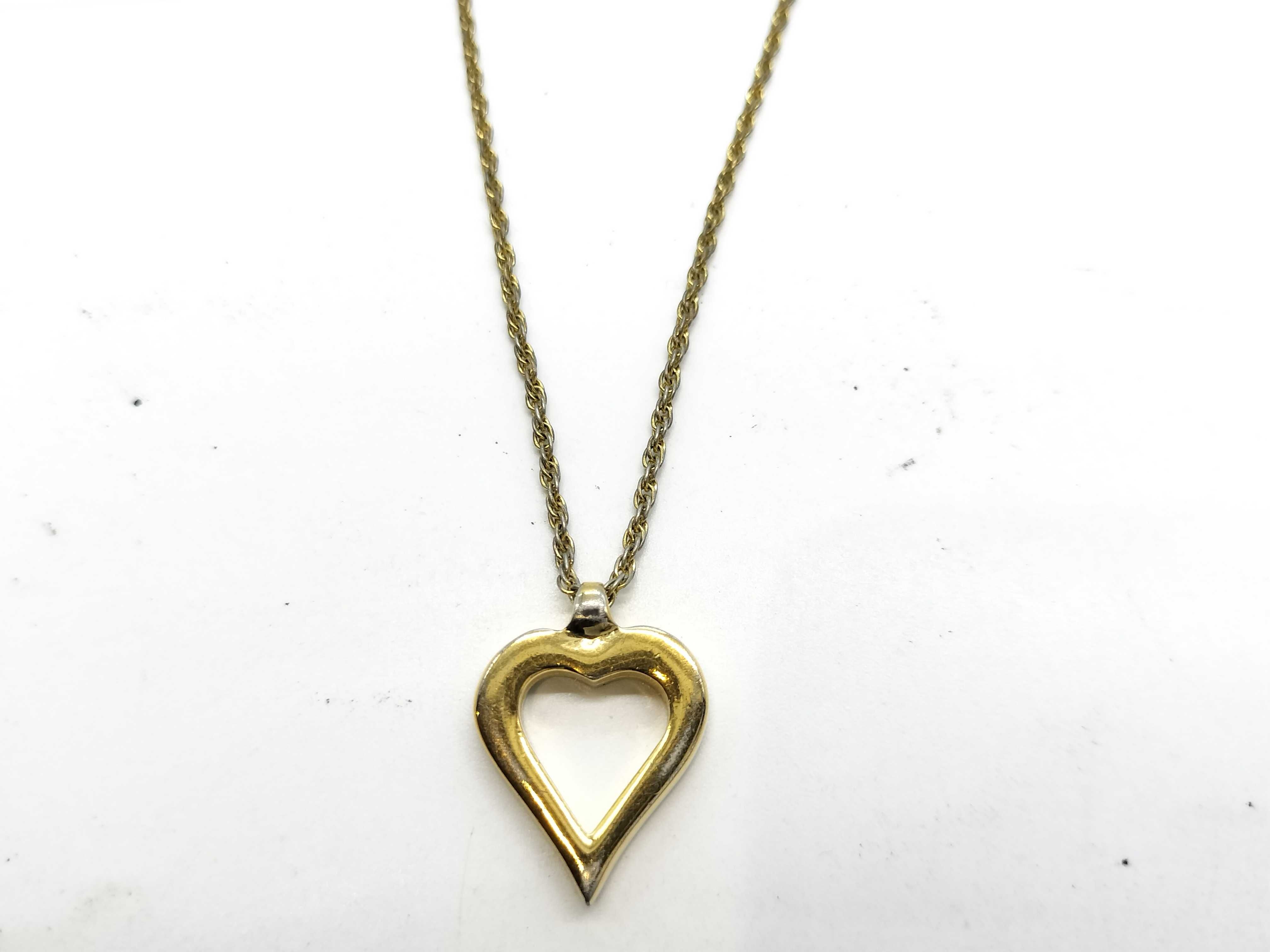 Heart Rhinestone Necklace — view 3