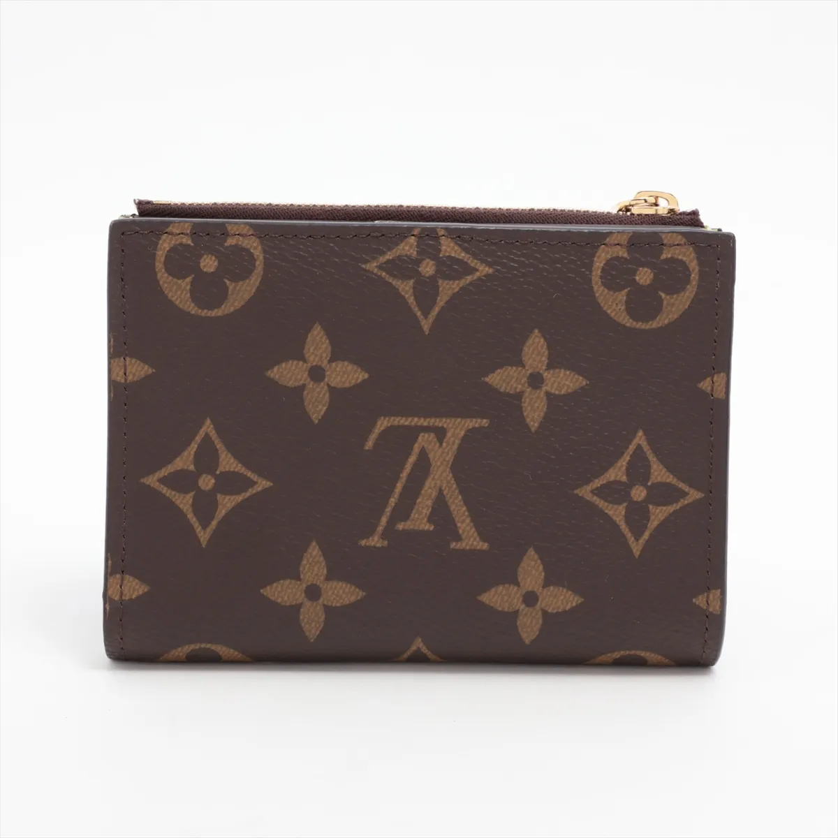 Monogram Portefeuille Lisa M82382 Brown x Green Compact Wallet (RFID detected) — view 2