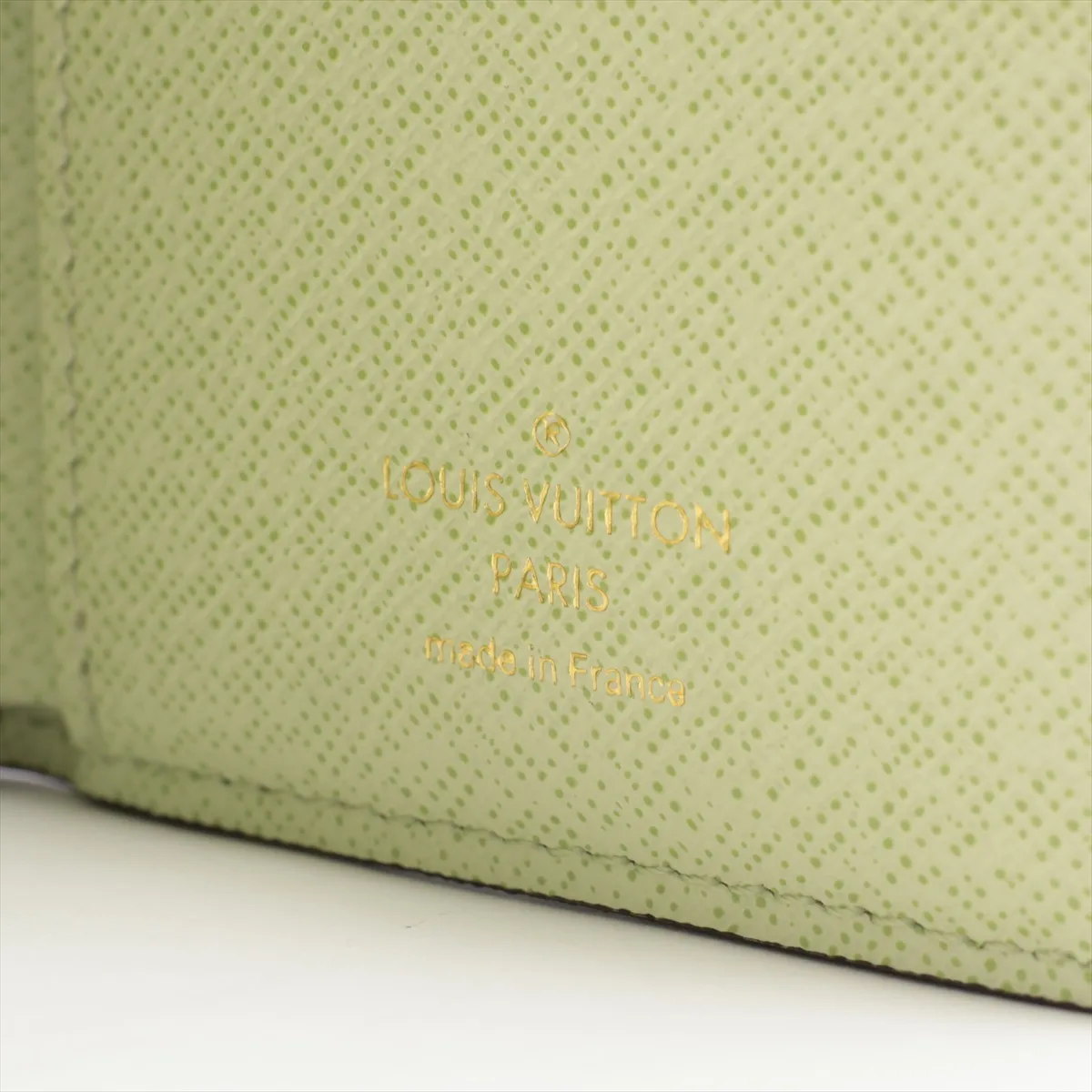 Monogram Portefeuille Lisa M82382 Brown x Green Compact Wallet (RFID detected) — view 6