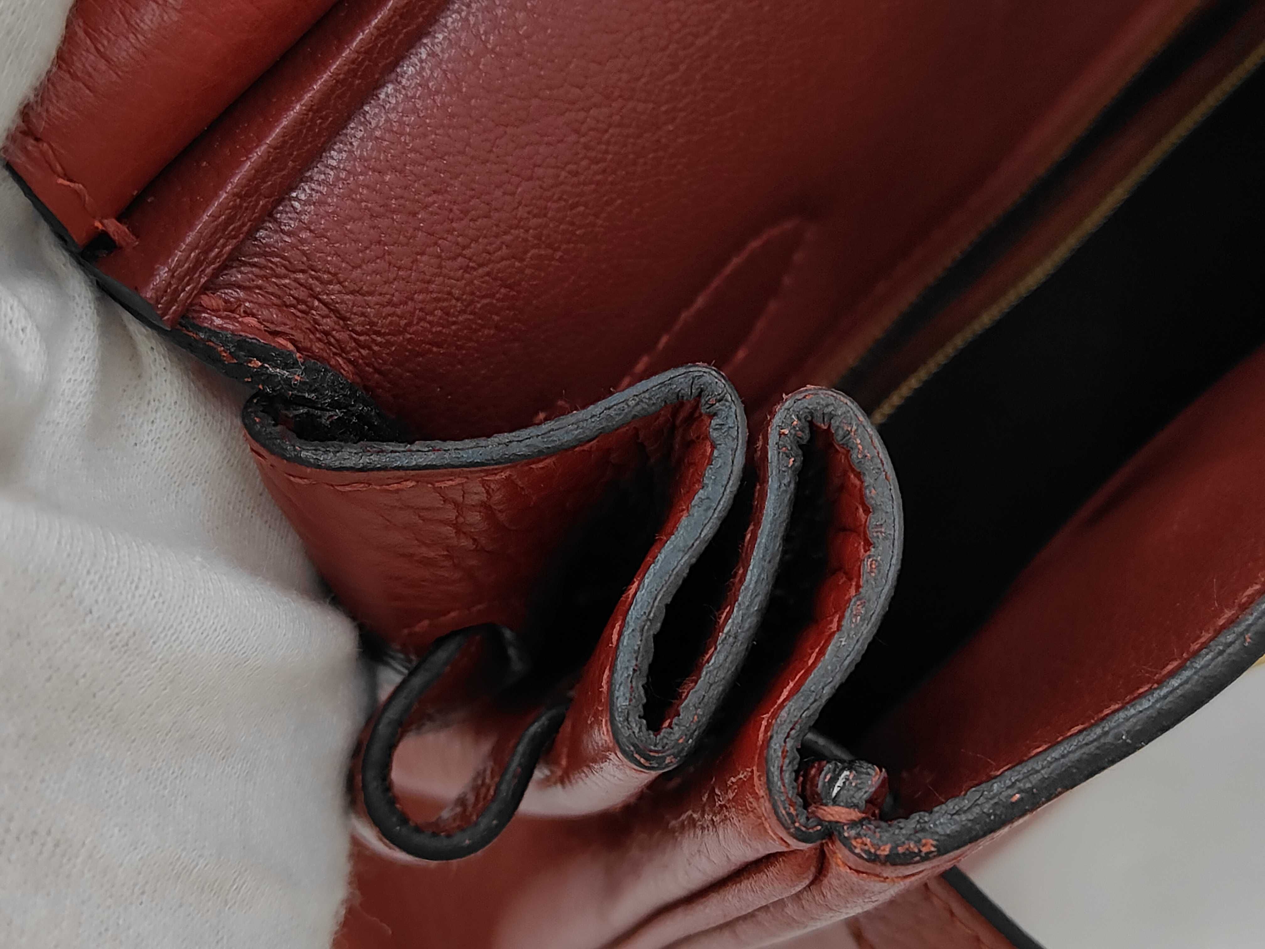 Birkin 30 Togo Rouge Bordeaux Gold Hardware Handbag — view 12
