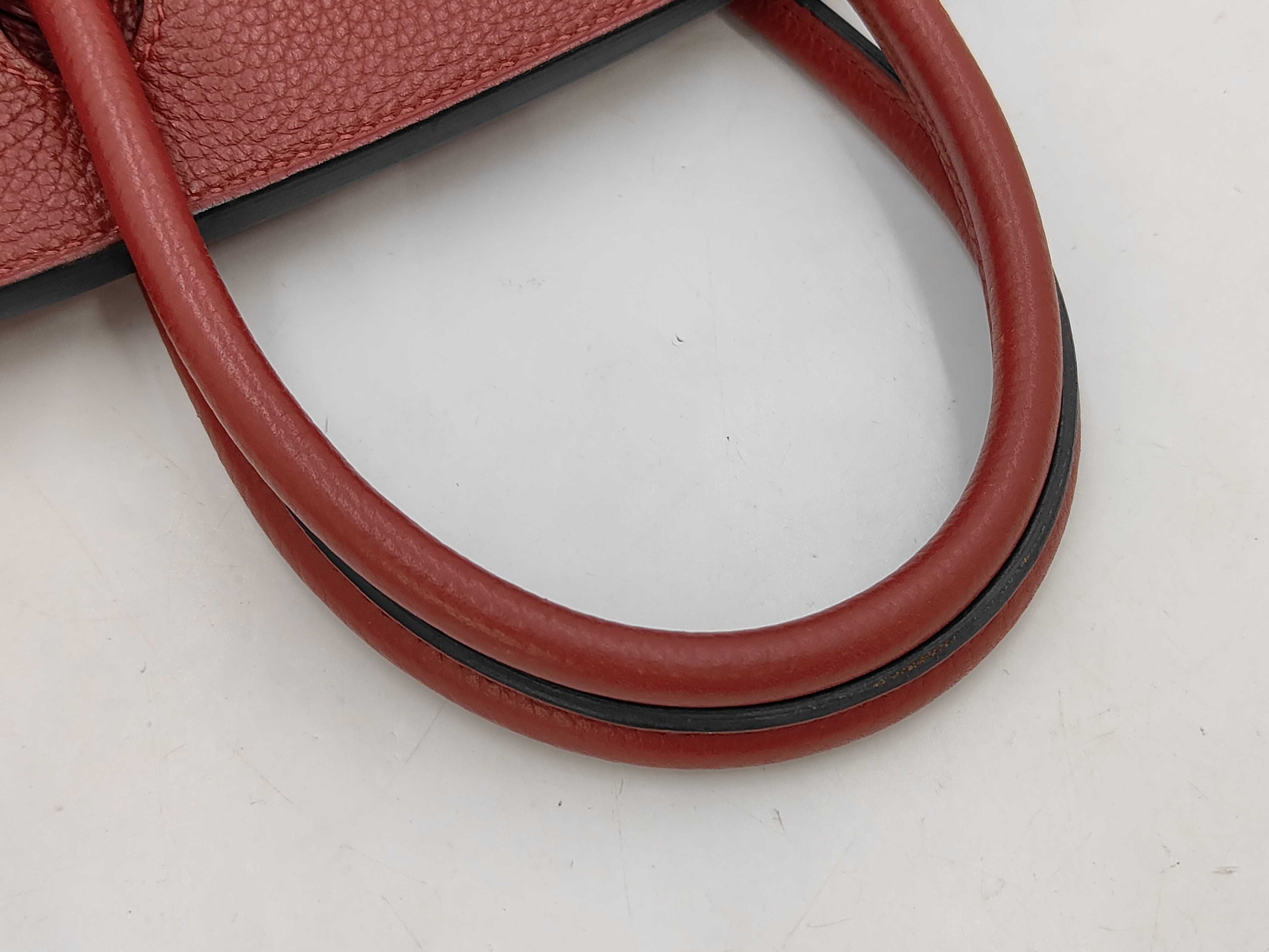 Birkin 30 Togo Rouge Bordeaux Gold Hardware Handbag — view 6