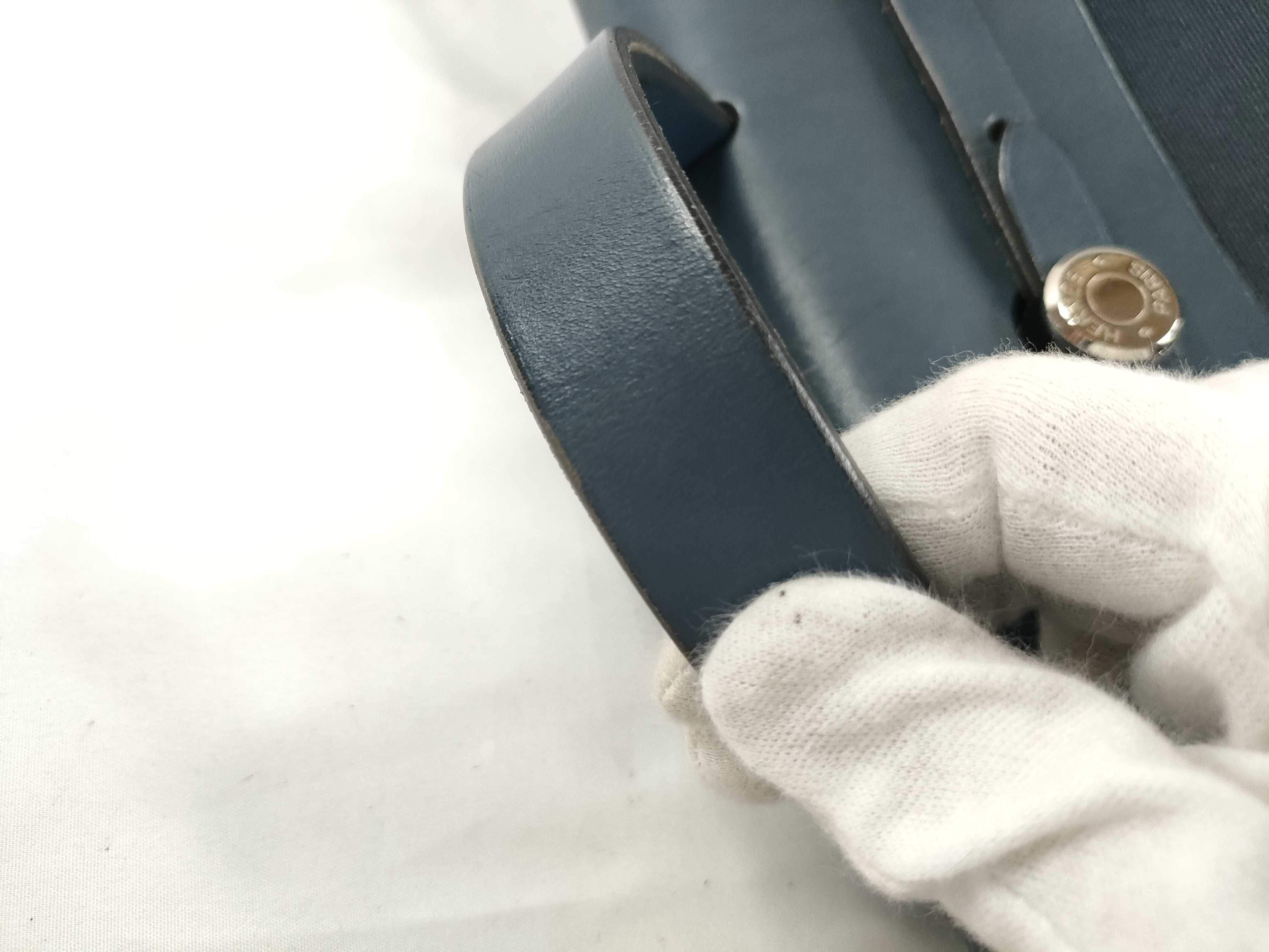 Herbag Ad PM Navy Silver Hardware F Backpack — view 11