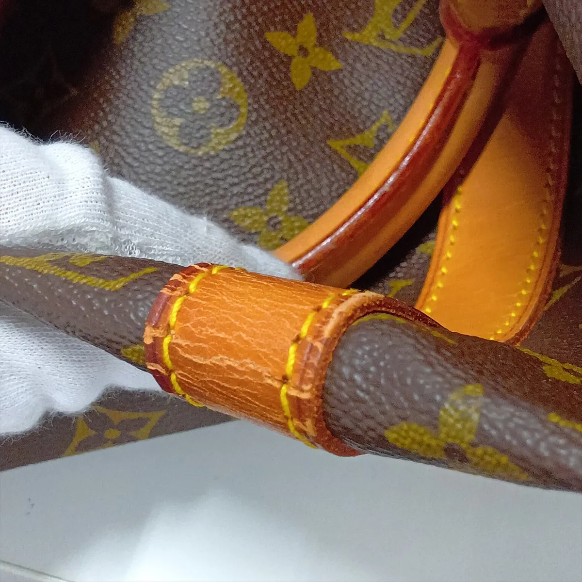 Monogram Keepall Bandoulière 50 M41416 VI0970 Brown — view 13