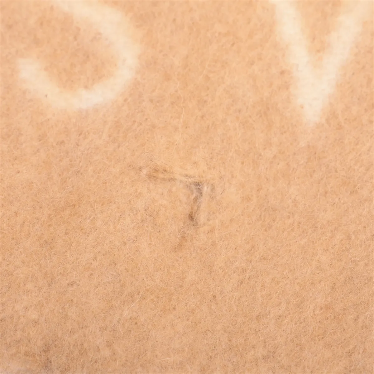 M73675 Escharp Reykjavik Gradient AB0139 Muffler Cashmere Beige x Brown Thread — view 5