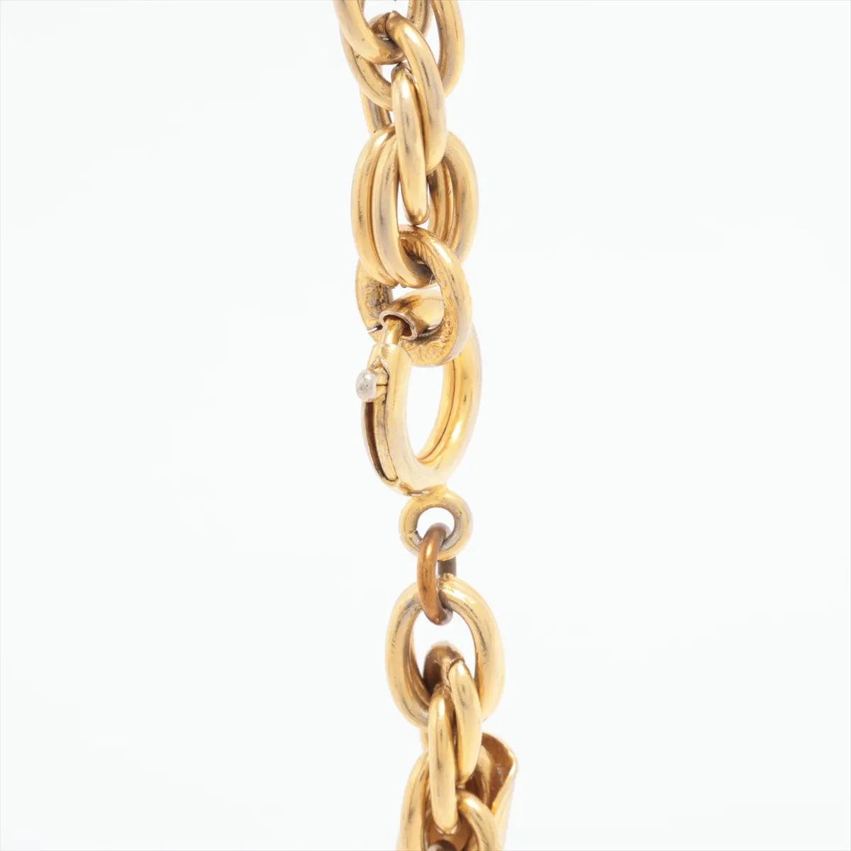 Cocomark Necklace GP x Rhinestone Gold — view 3