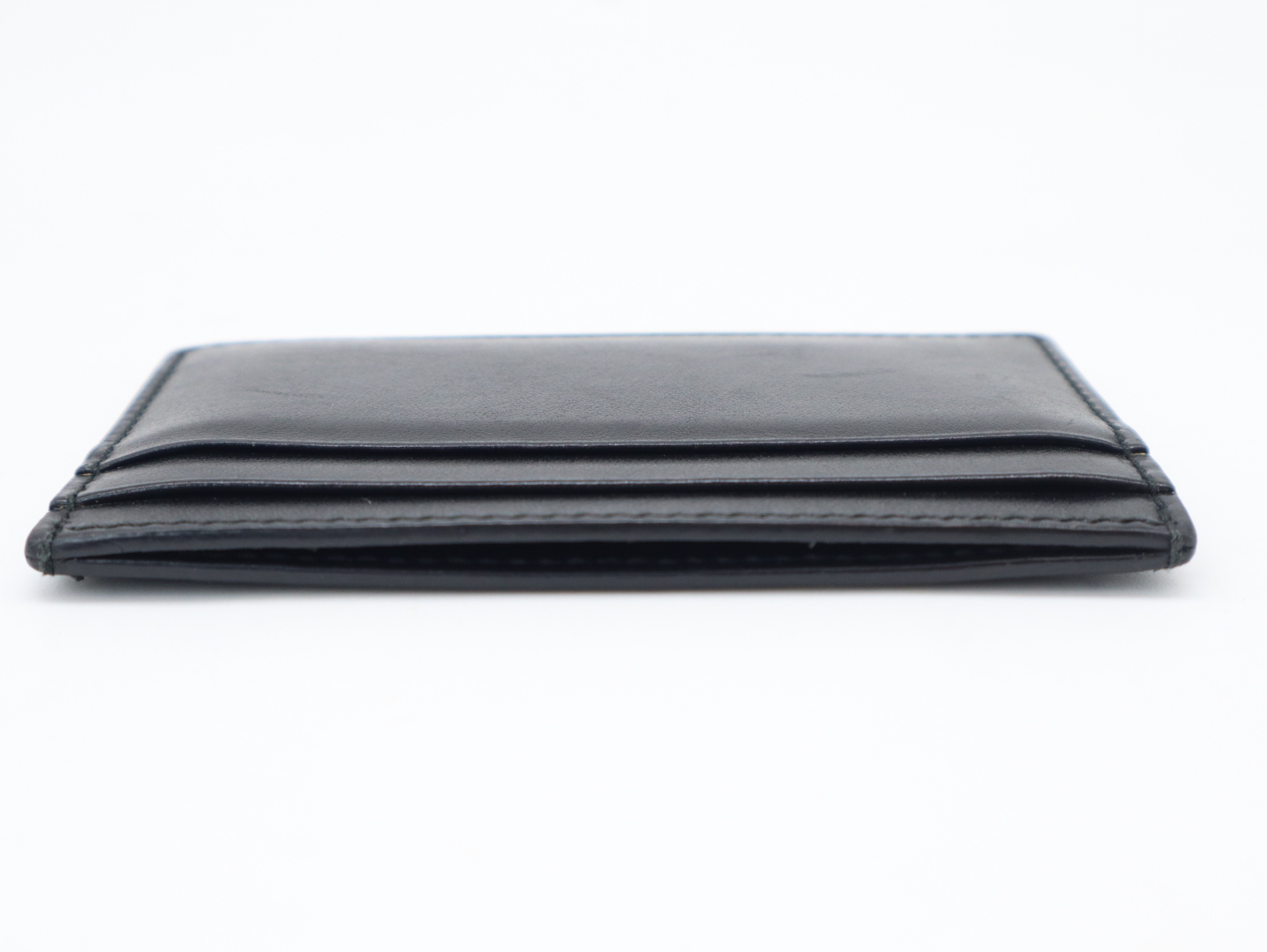 547596 Leather Black Card Case — view 3
