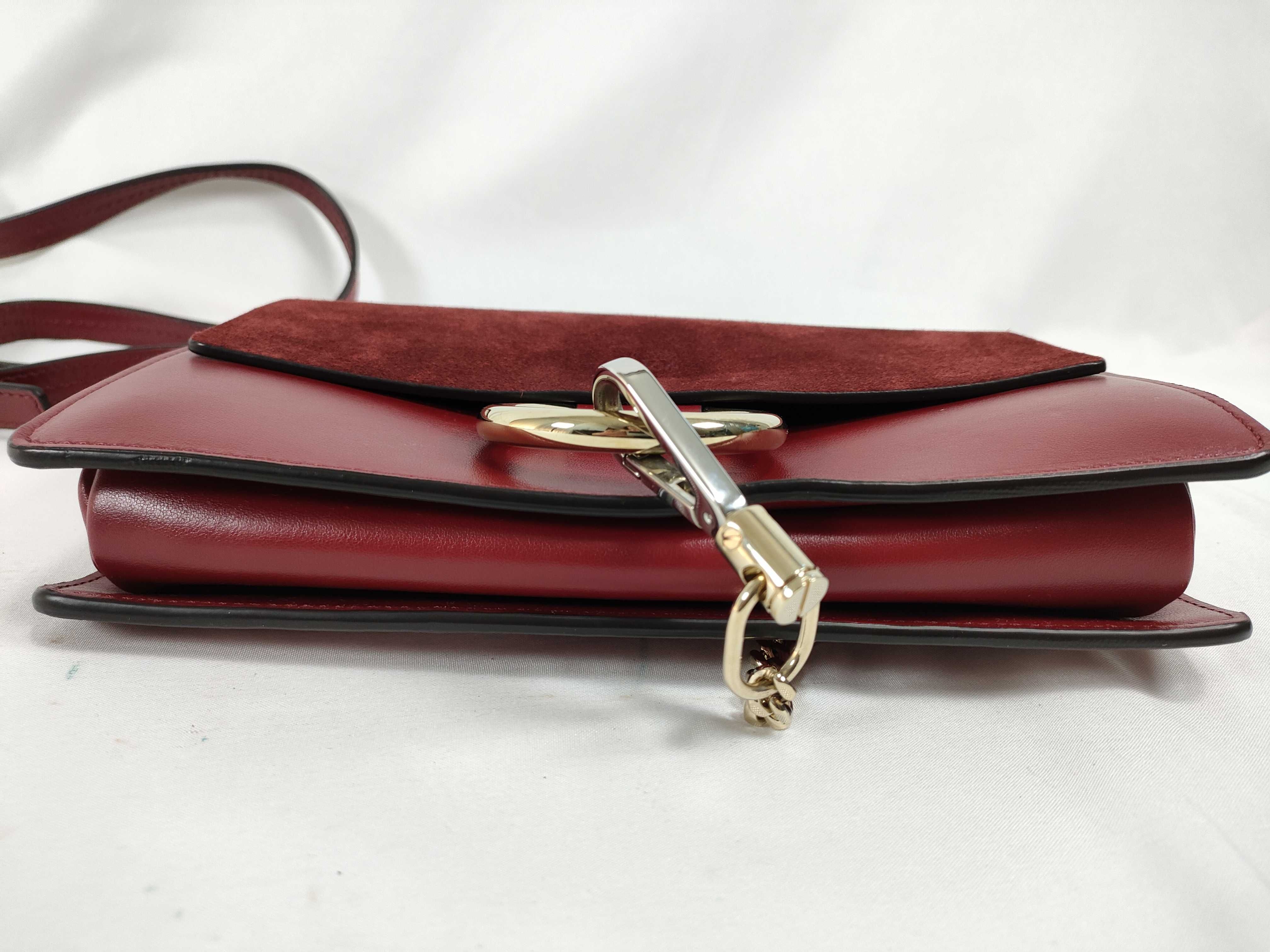 red leather Faye shoulder bag — view 7