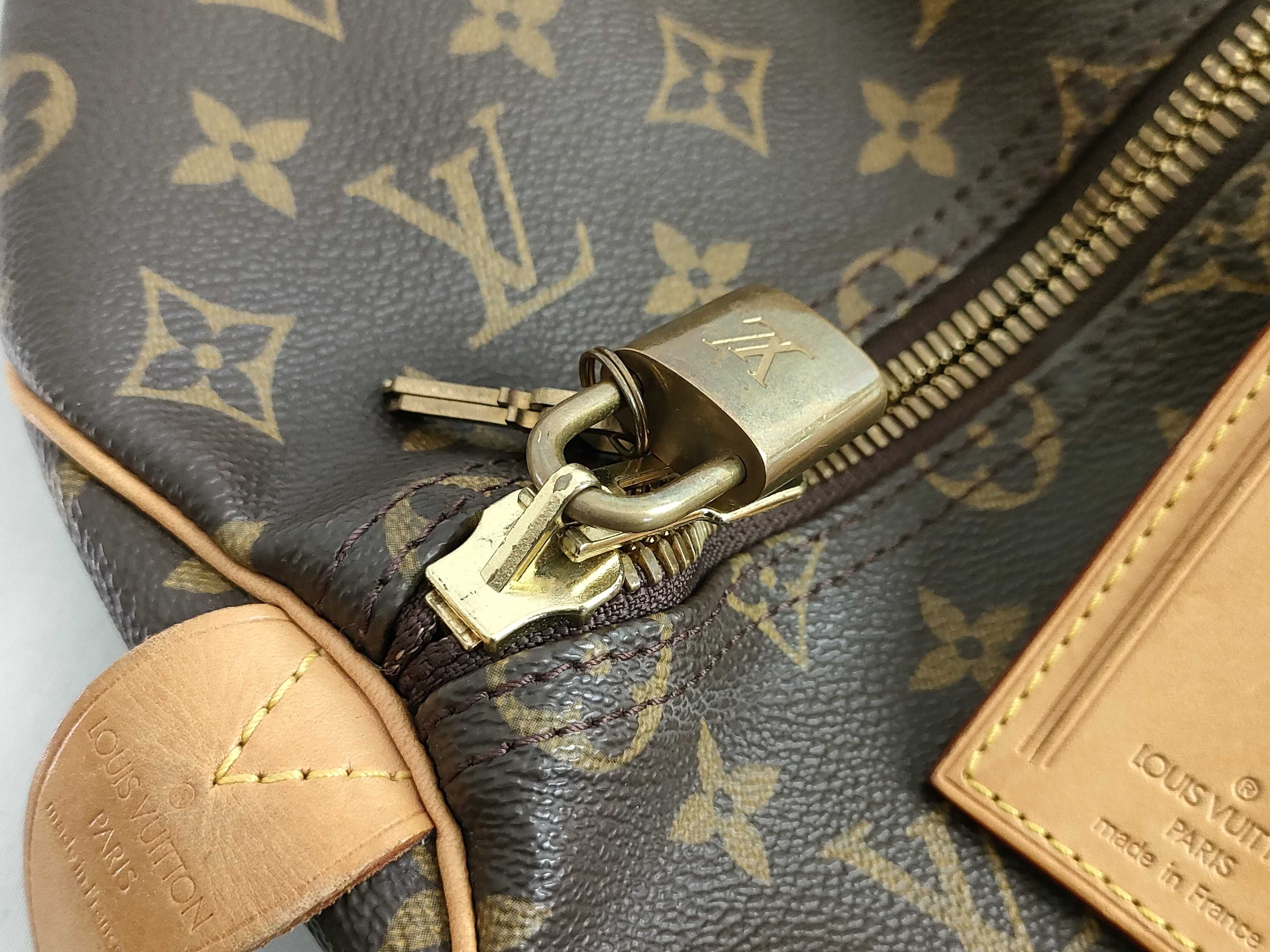 Monogram PH- Keepall Duffle Bag Brown Canvas M41426 Boston Bag — view 12
