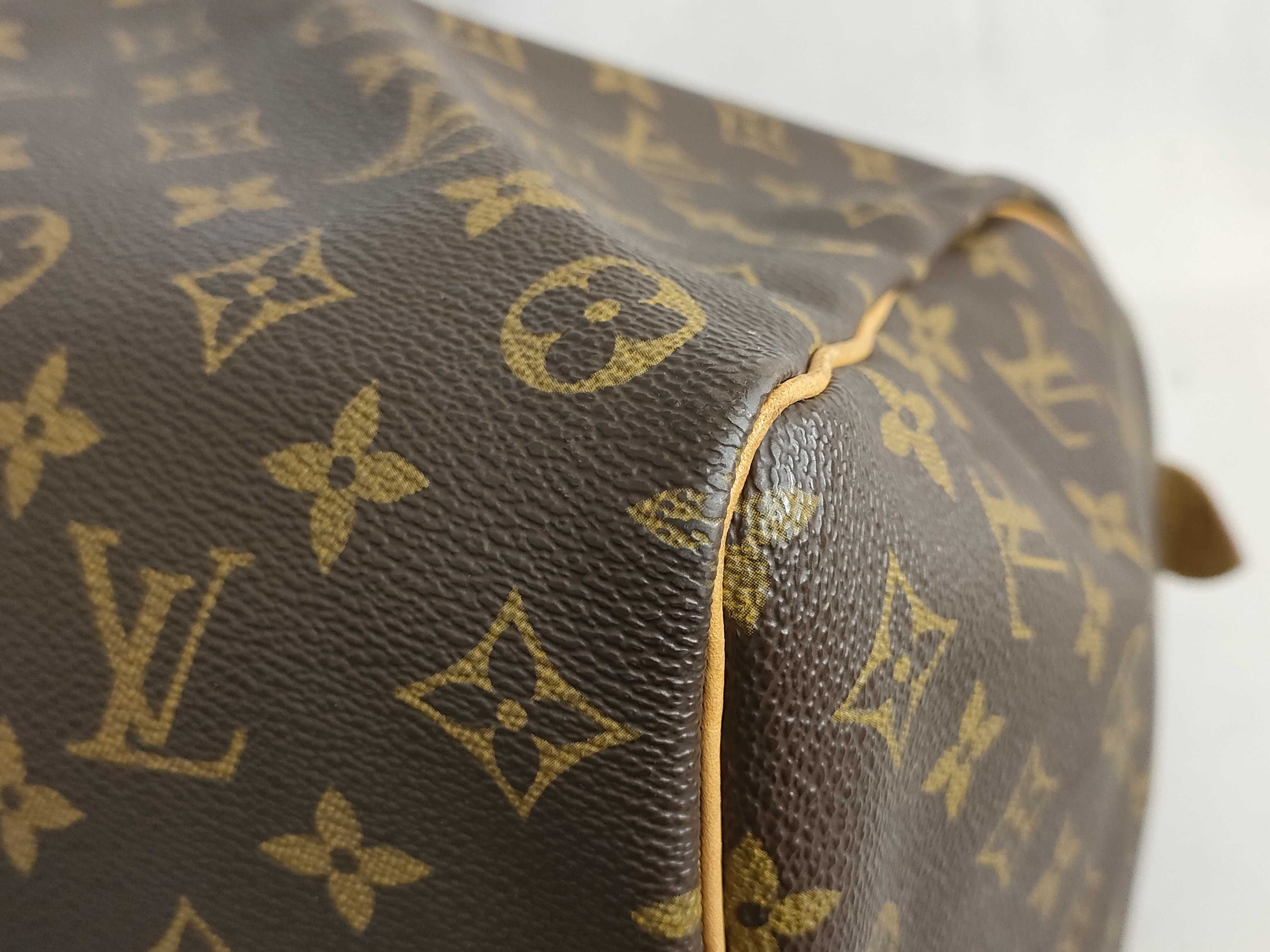 Monogram PH- Keepall Duffle Bag Brown Canvas M41426 Boston Bag — view 6