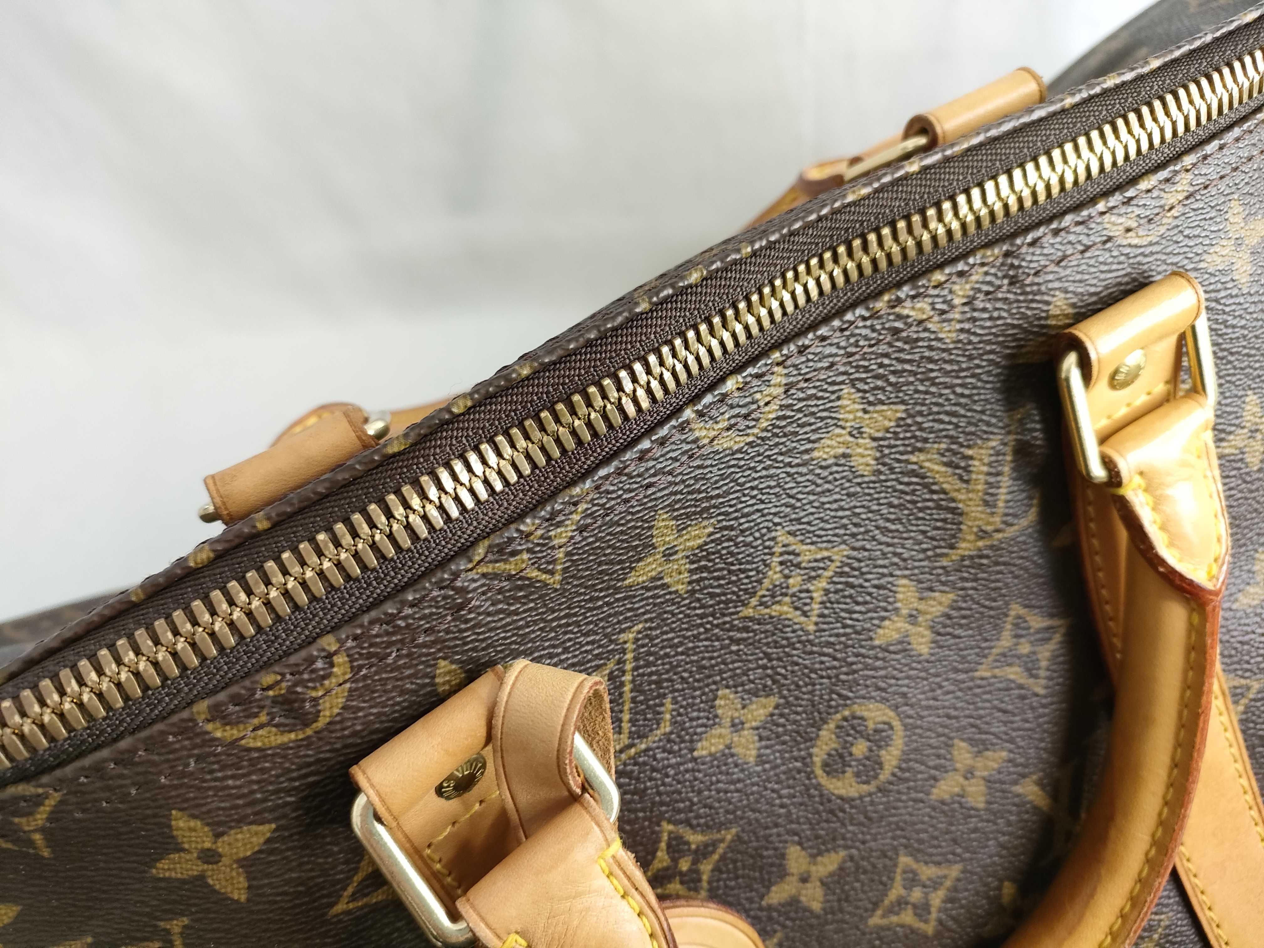 Monogram PH- Keepall Duffle Bag Brown Canvas M41426 Boston Bag — view 8