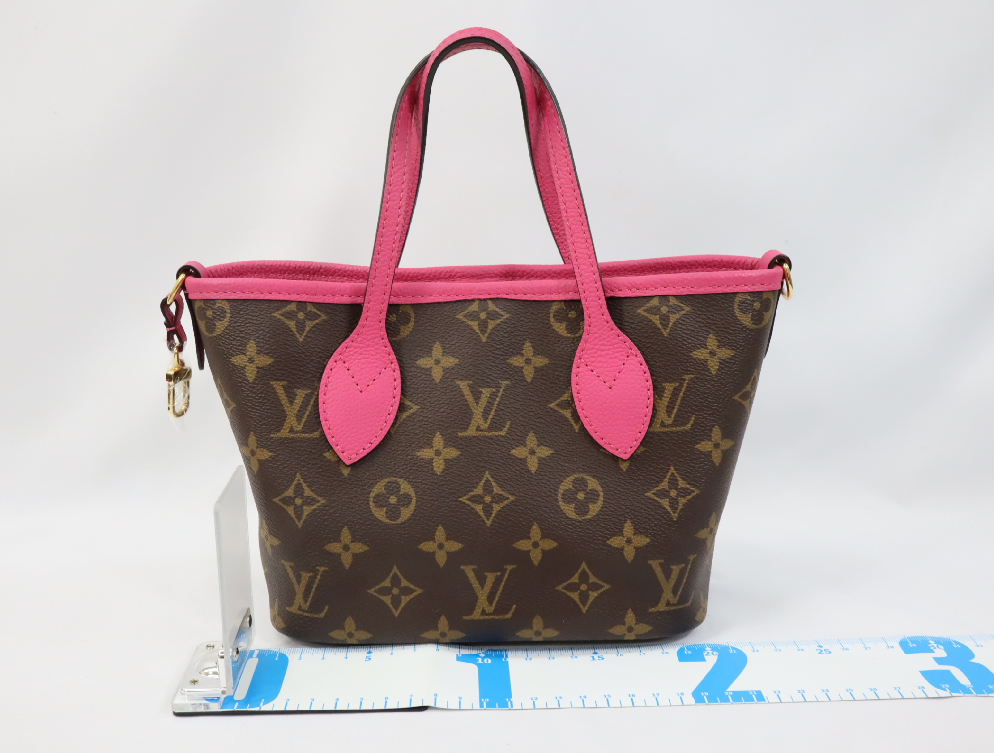 Monogram Neverfull Inside Out BB M12106 Brown RFID Detectable Shoulder Bag — view 2