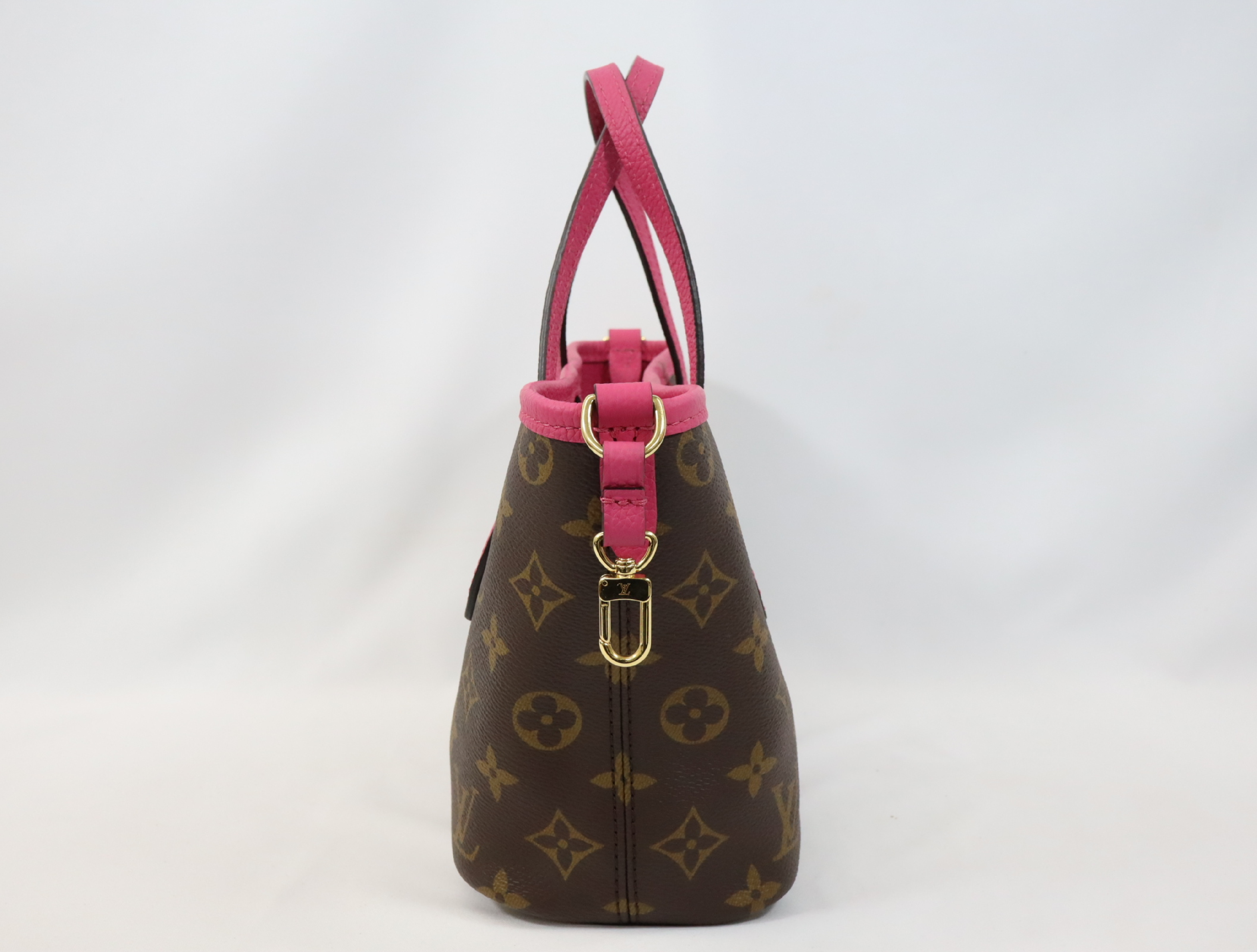 Monogram Neverfull Inside Out BB M12106 Brown RFID Detectable Shoulder Bag — view 3