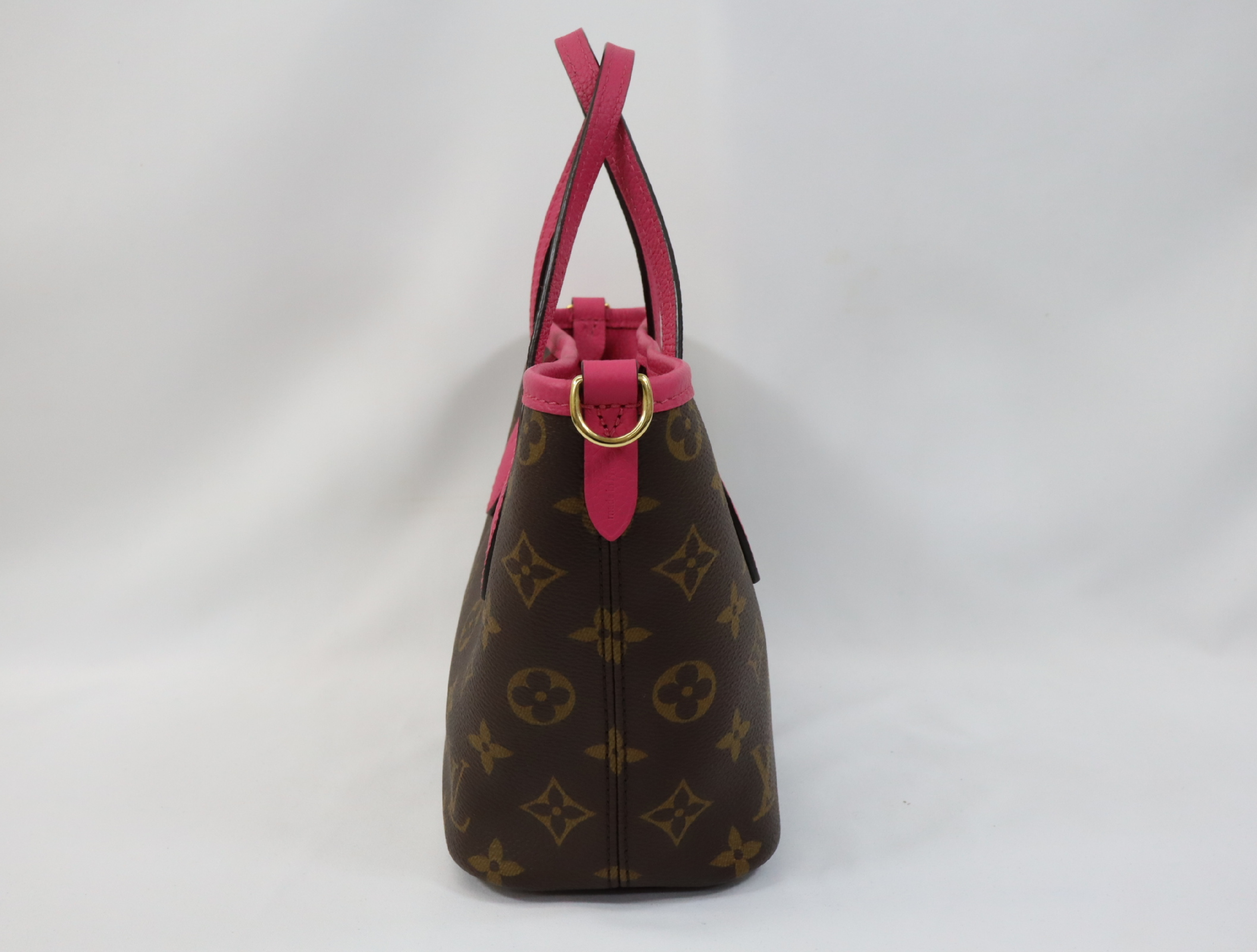 Monogram Neverfull Inside Out BB M12106 Brown RFID Detectable Shoulder Bag — view 4