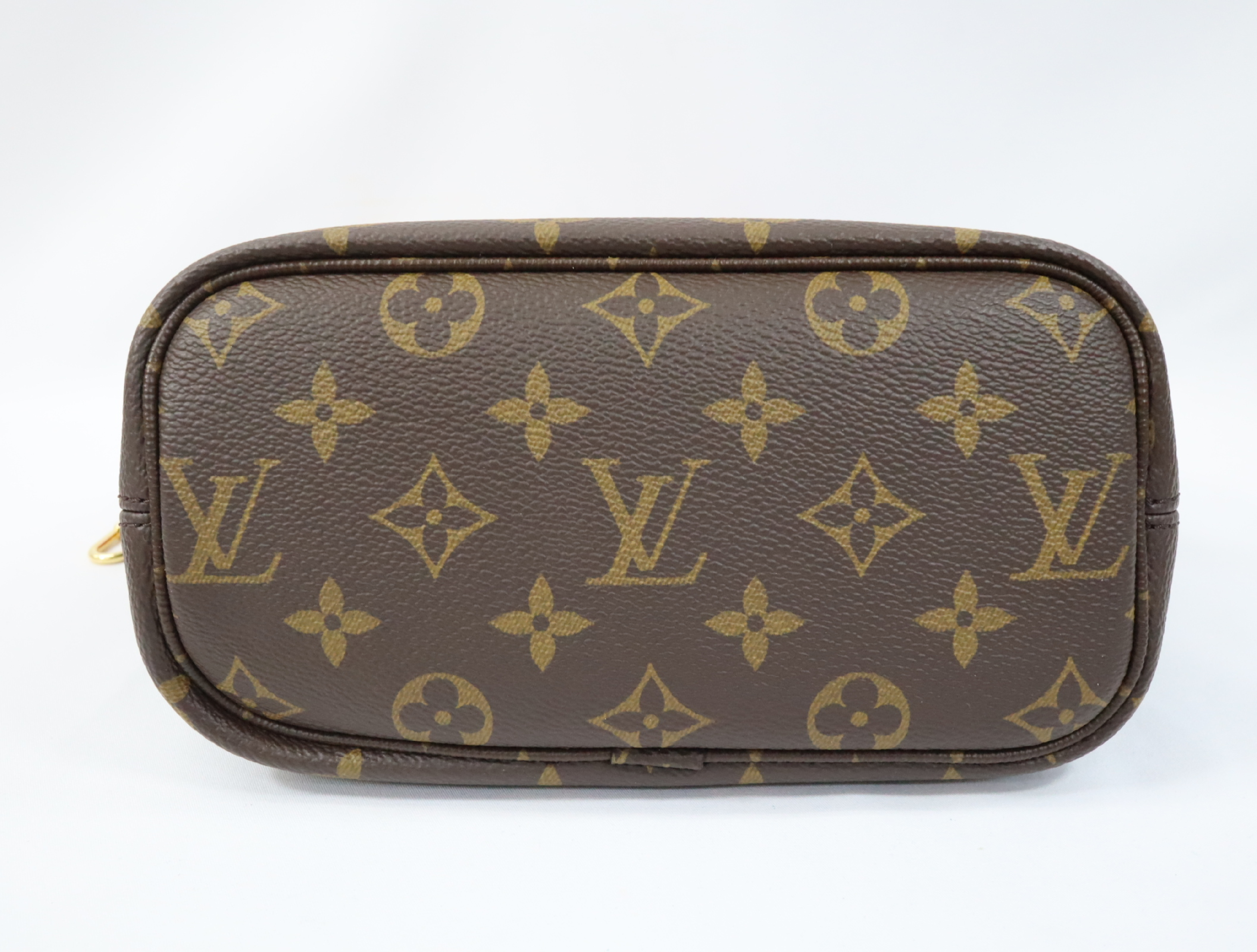 Monogram Neverfull Inside Out BB M12106 Brown RFID Detectable Shoulder Bag — view 5