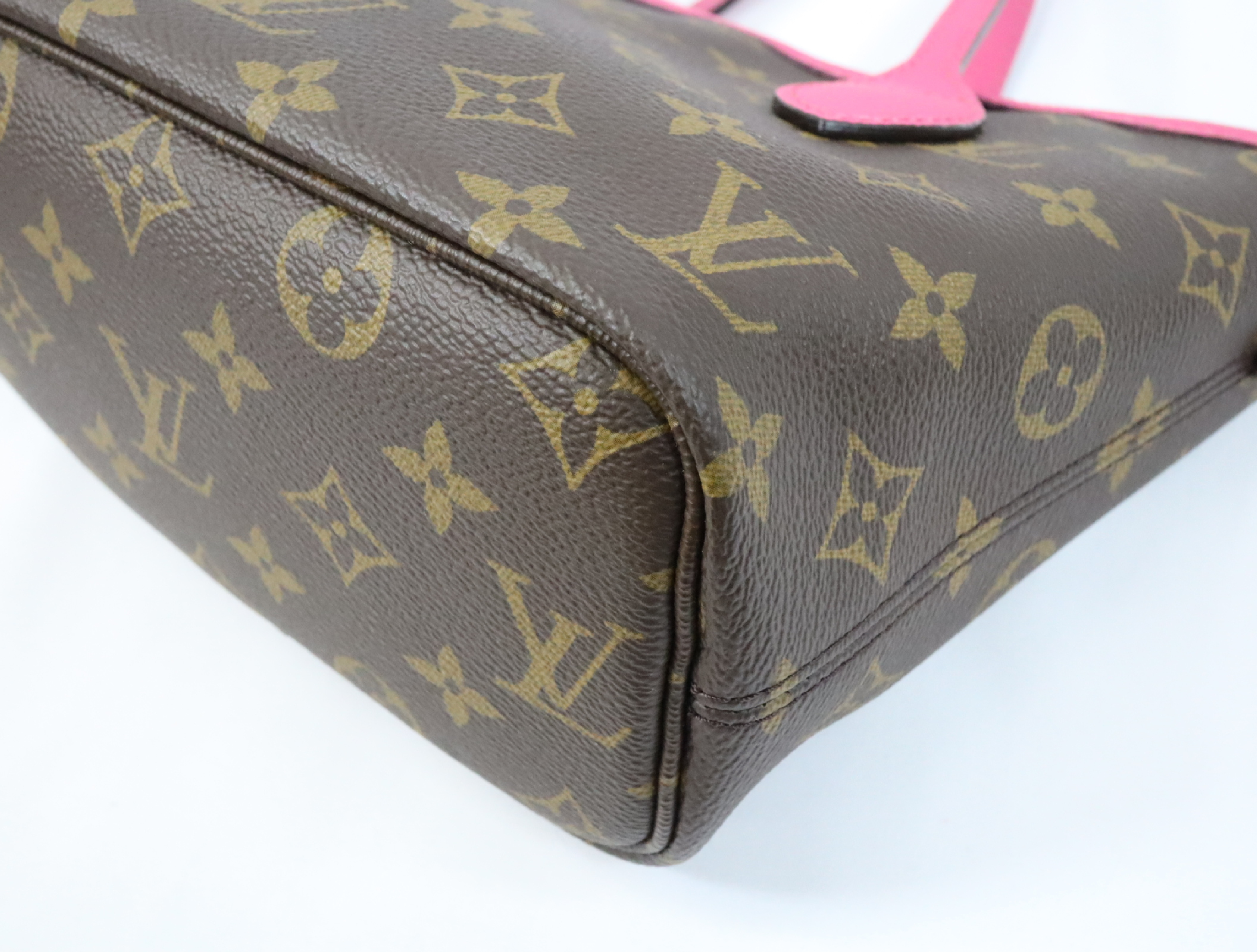 Monogram Neverfull Inside Out BB M12106 Brown RFID Detectable Shoulder Bag — view 6