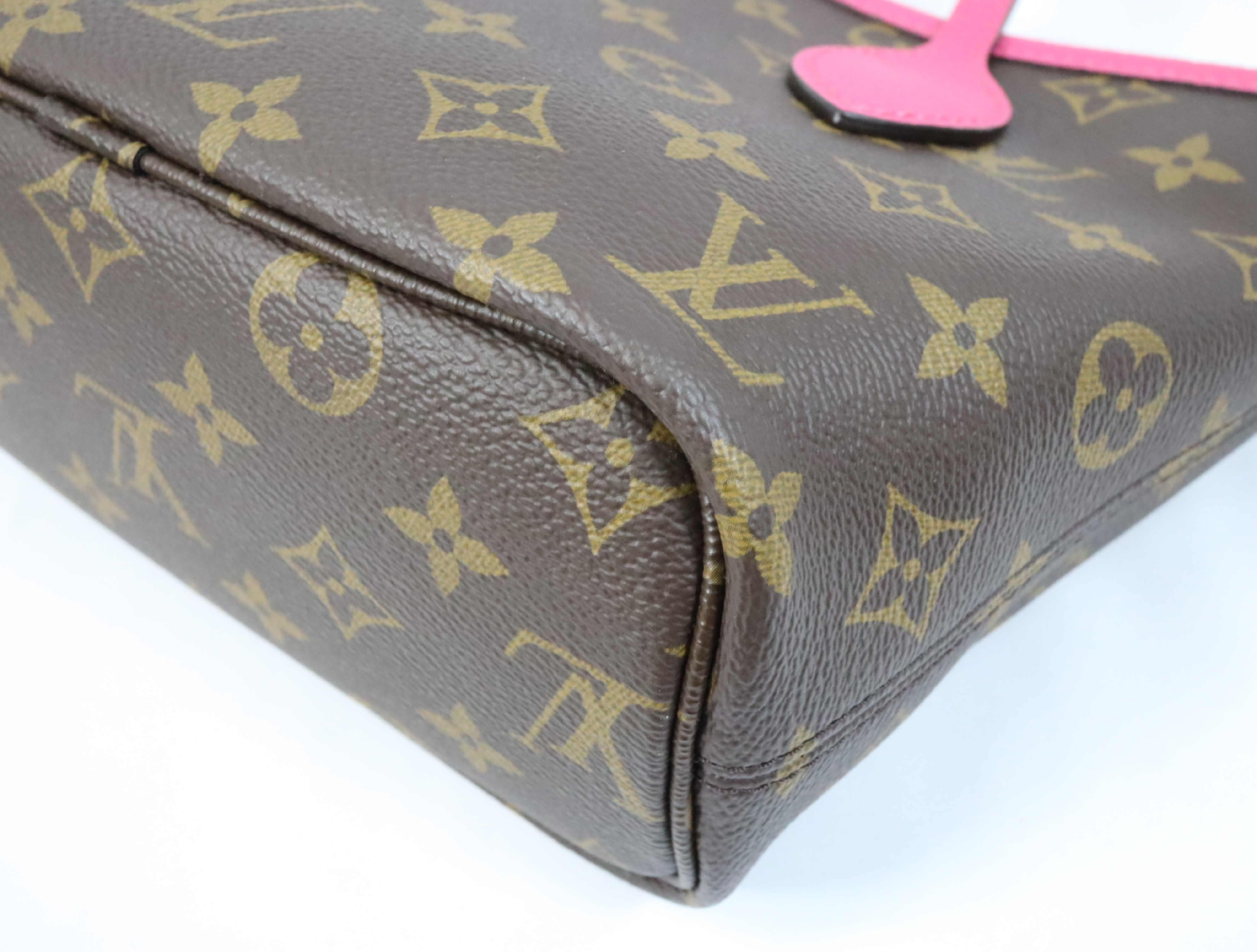Monogram Neverfull Inside Out BB M12106 Brown RFID Detectable Shoulder Bag — view 8