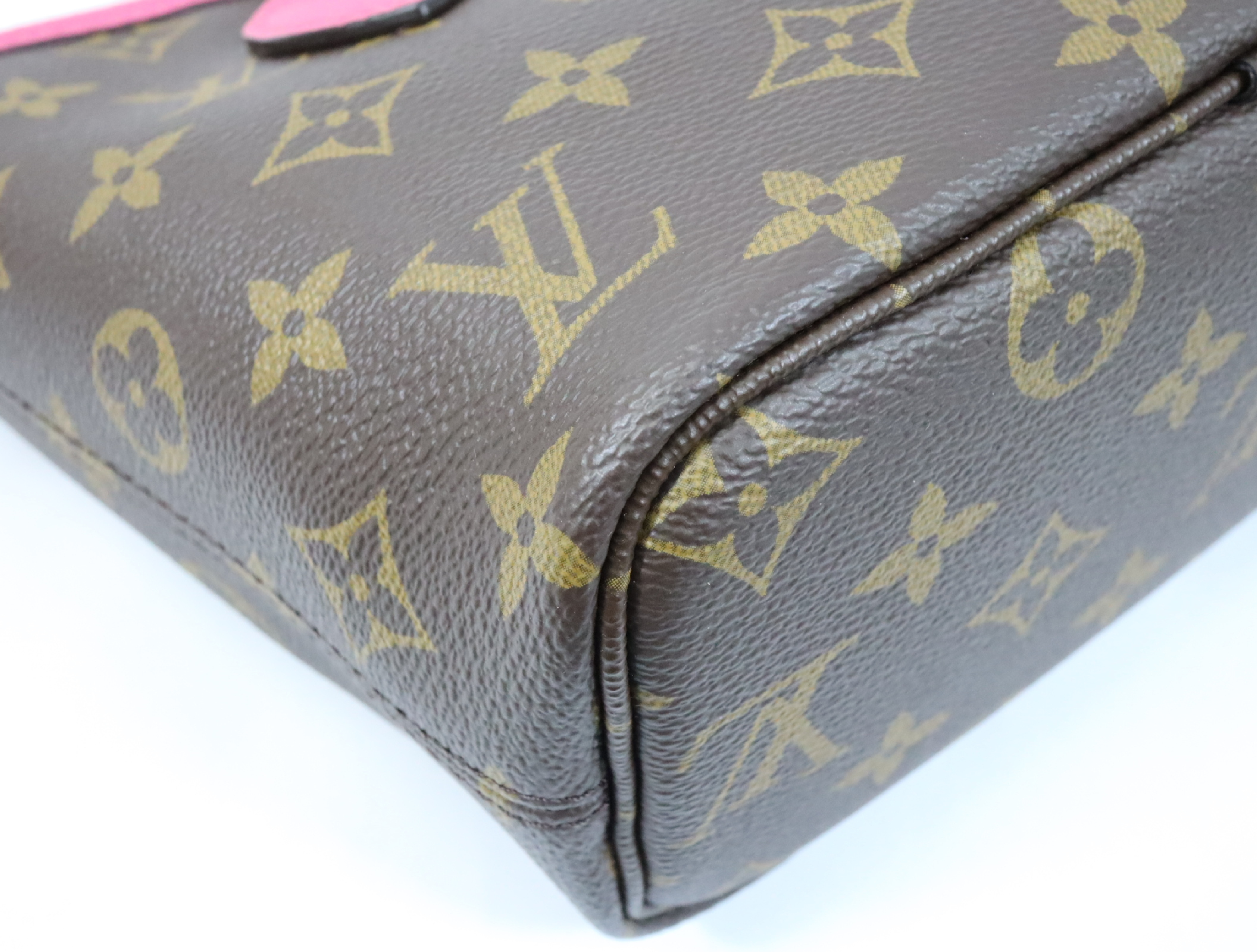 Monogram Neverfull Inside Out BB M12106 Brown RFID Detectable Shoulder Bag — view 9