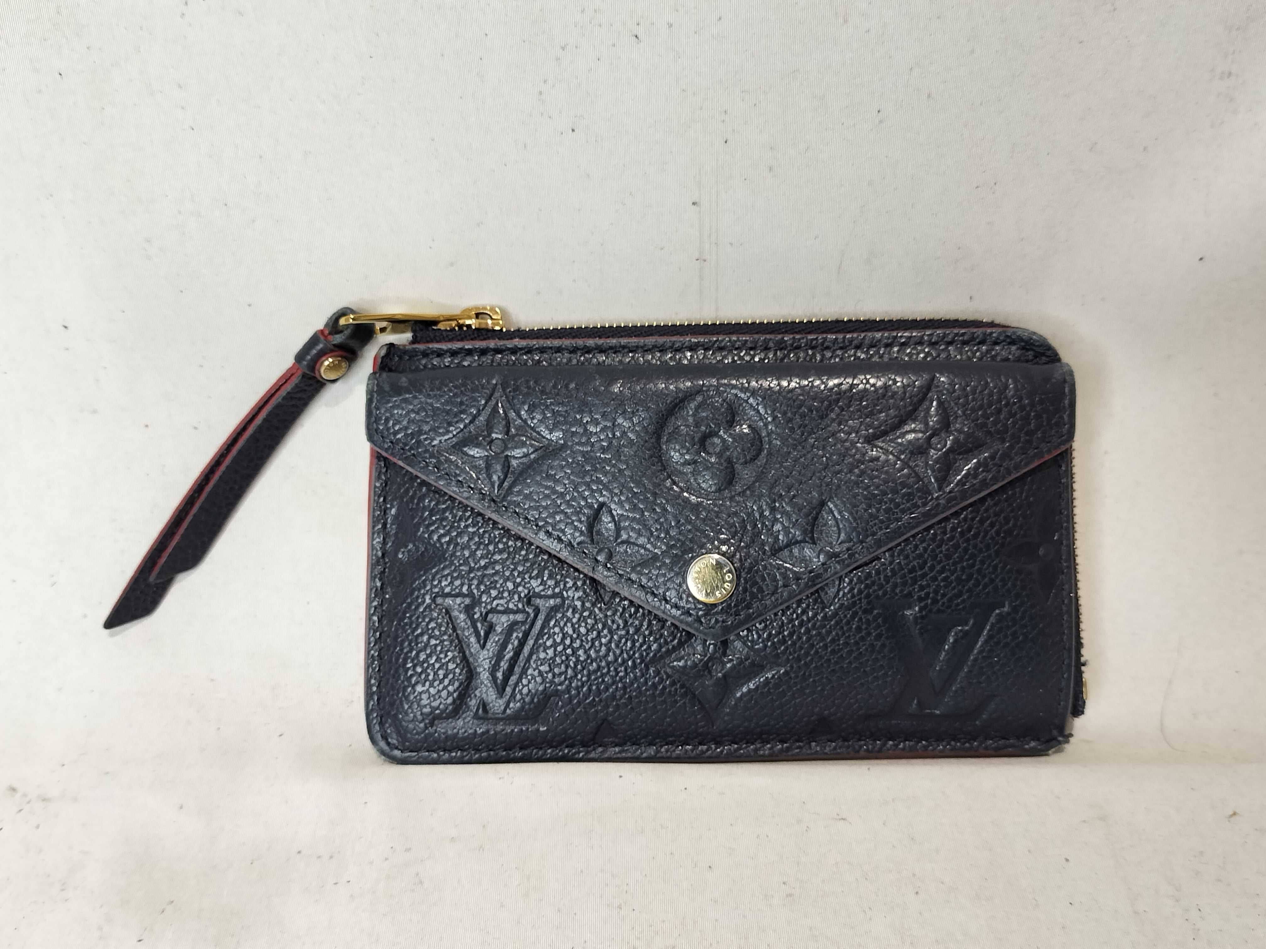 Monogram Carte Rect Verso Coin Case
