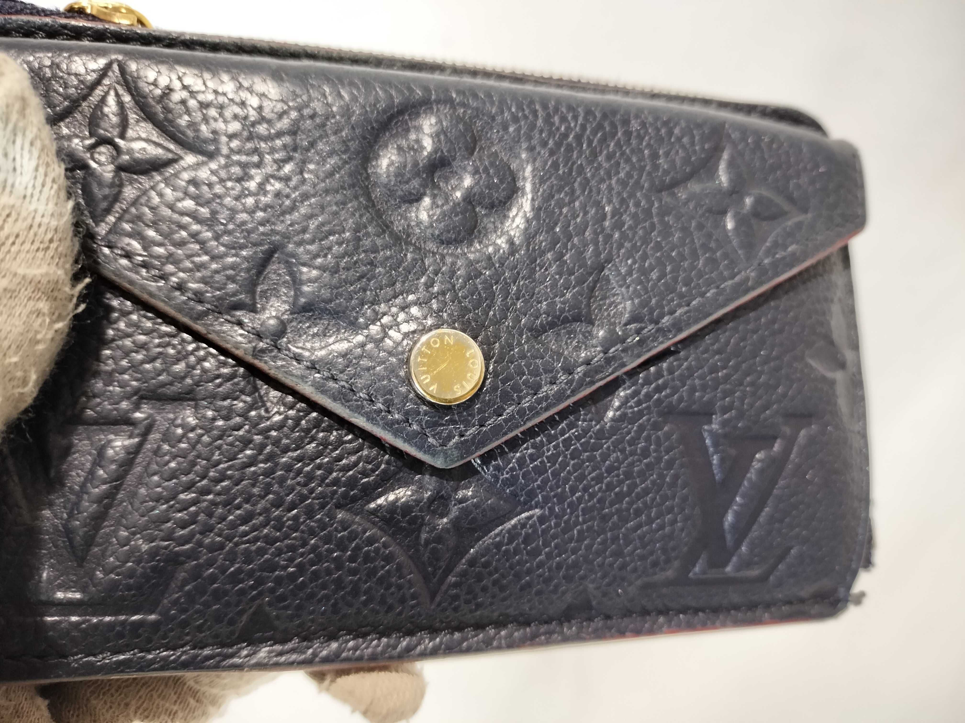 Monogram Carte Rect Verso Coin Case — view 2
