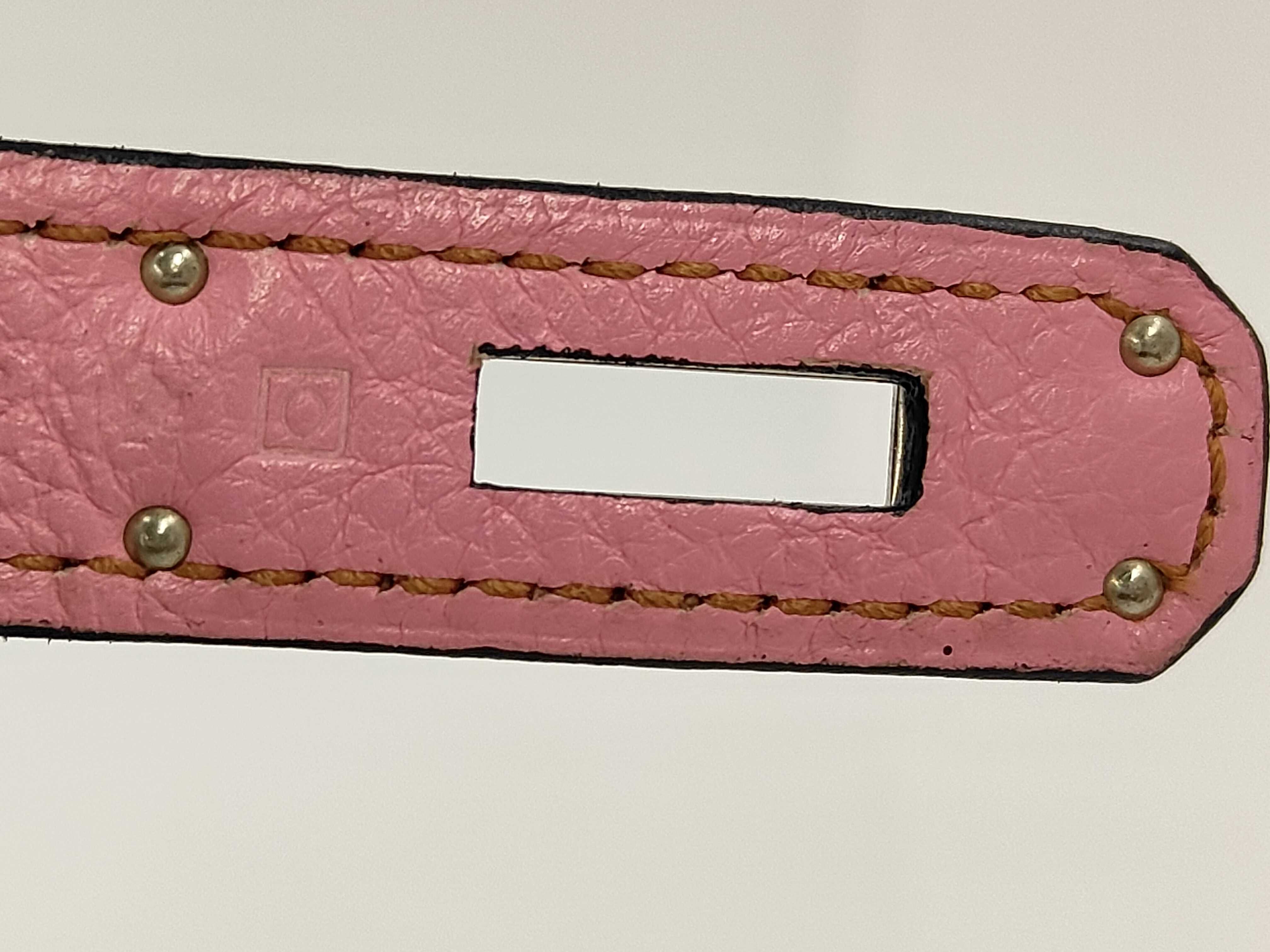 Birkin 30 SPO Cassis/Pink Togo Silver Hardware (O stamp) Handbag — view 11
