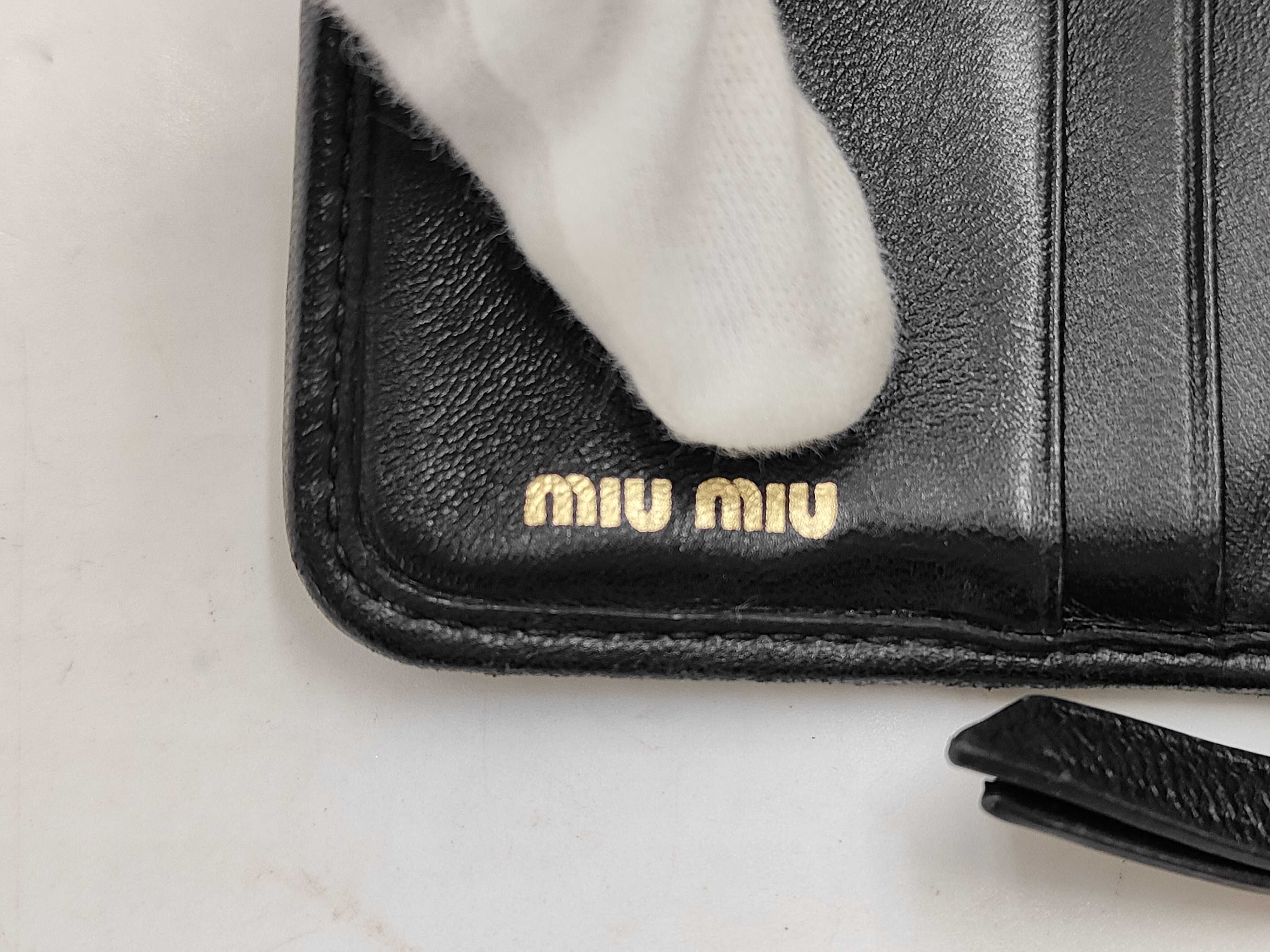 bi-fold wallet, leather, black. — view 5