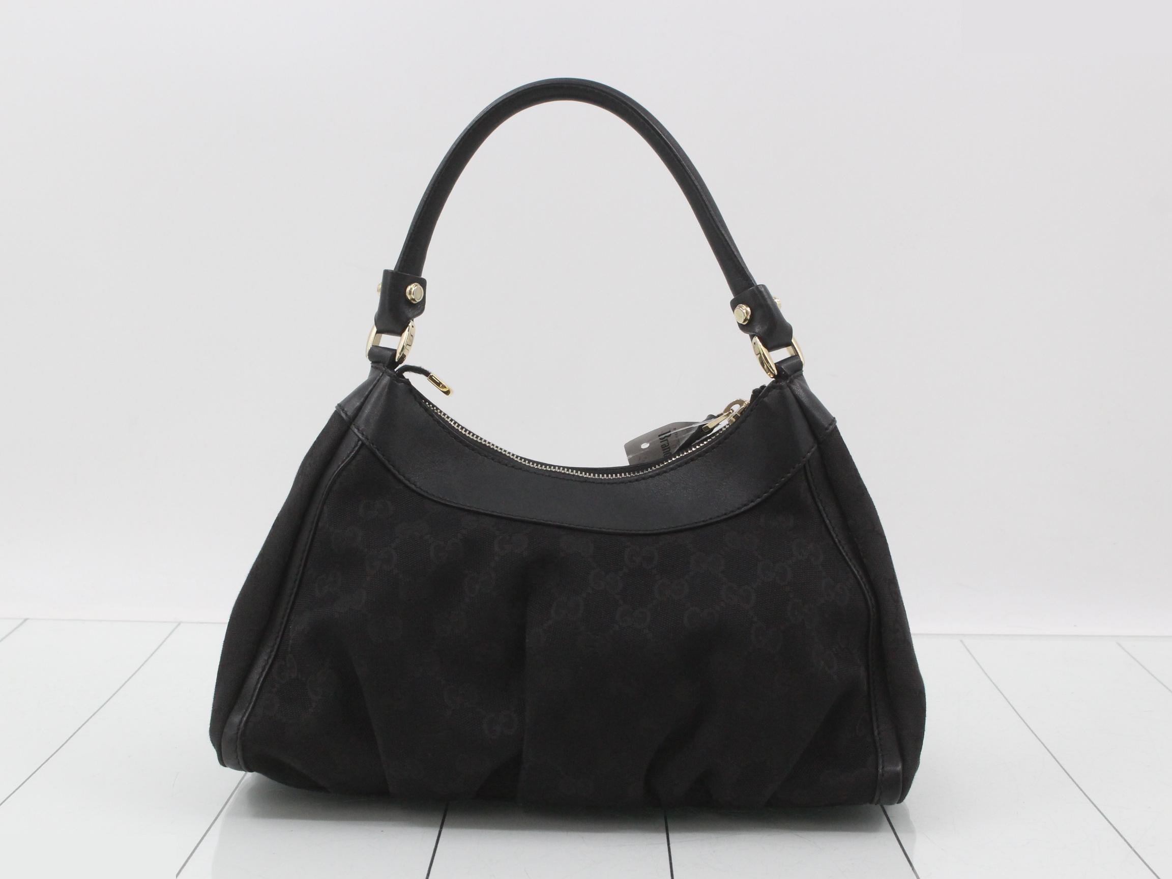 Abbey GG Canvas One-Shoulder Bag — view 2