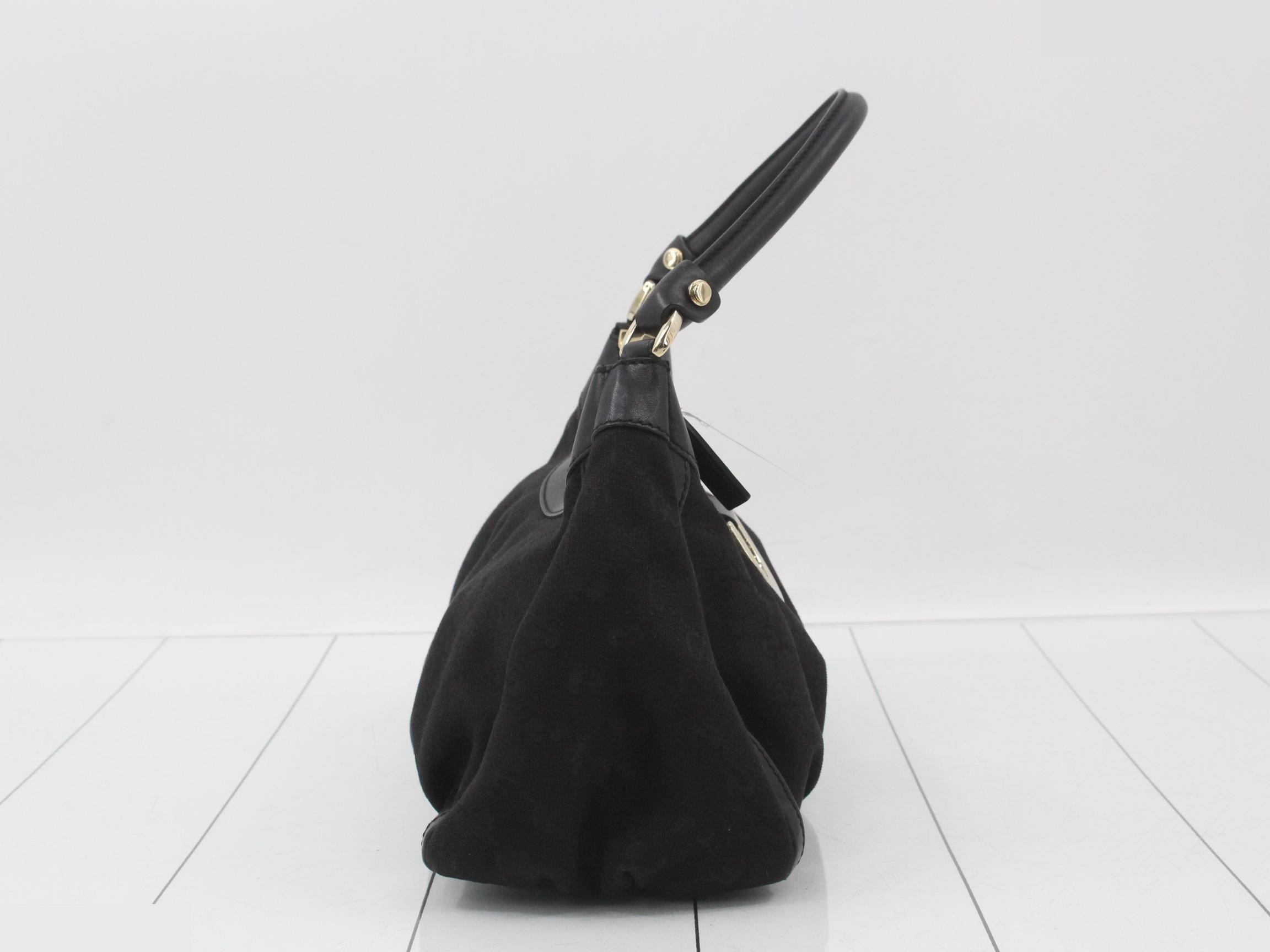 Abbey GG Canvas One-Shoulder Bag — view 4