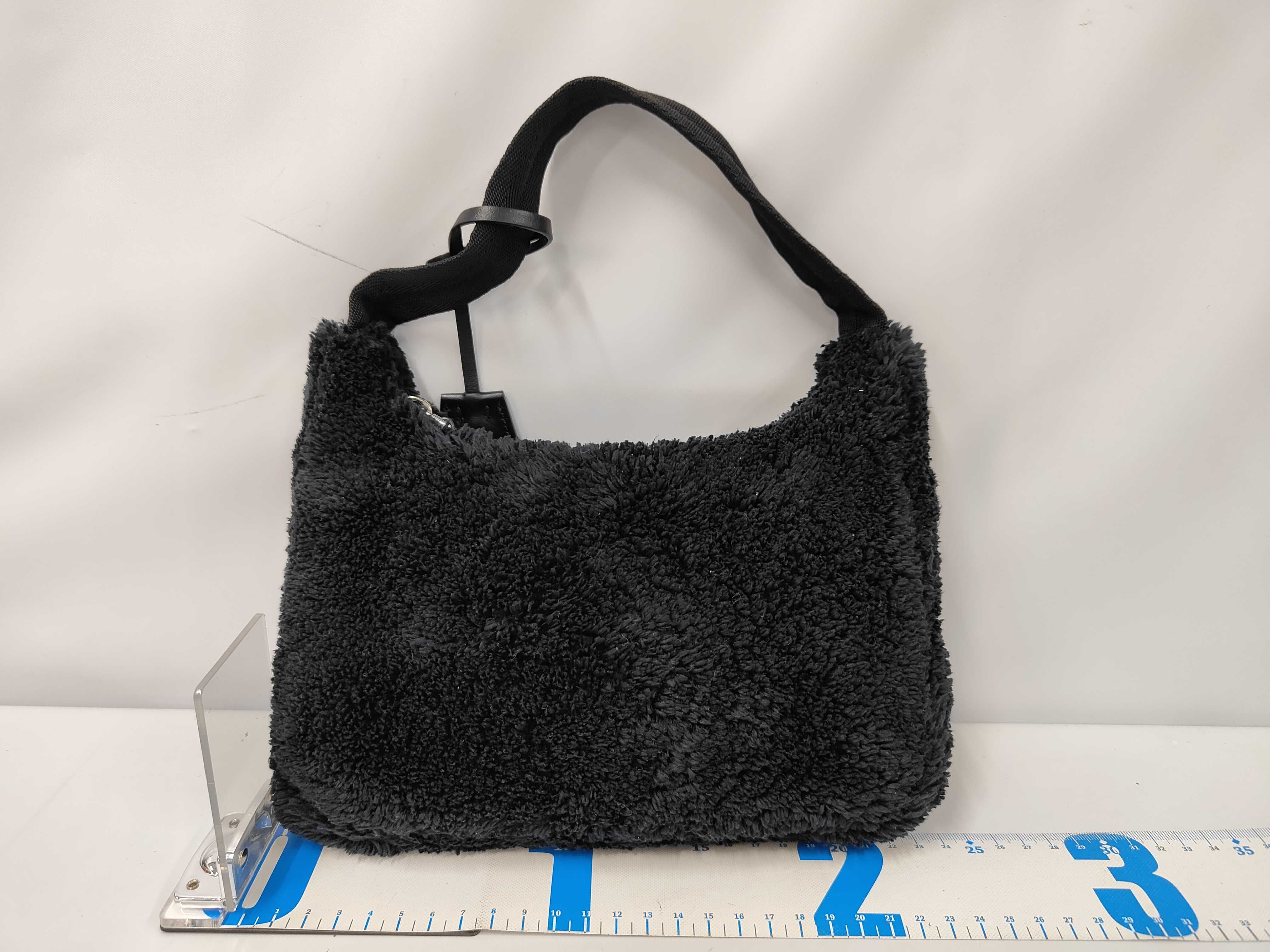 Re-Edition 2000 Boa Terry Bag Black Handbag — view 2