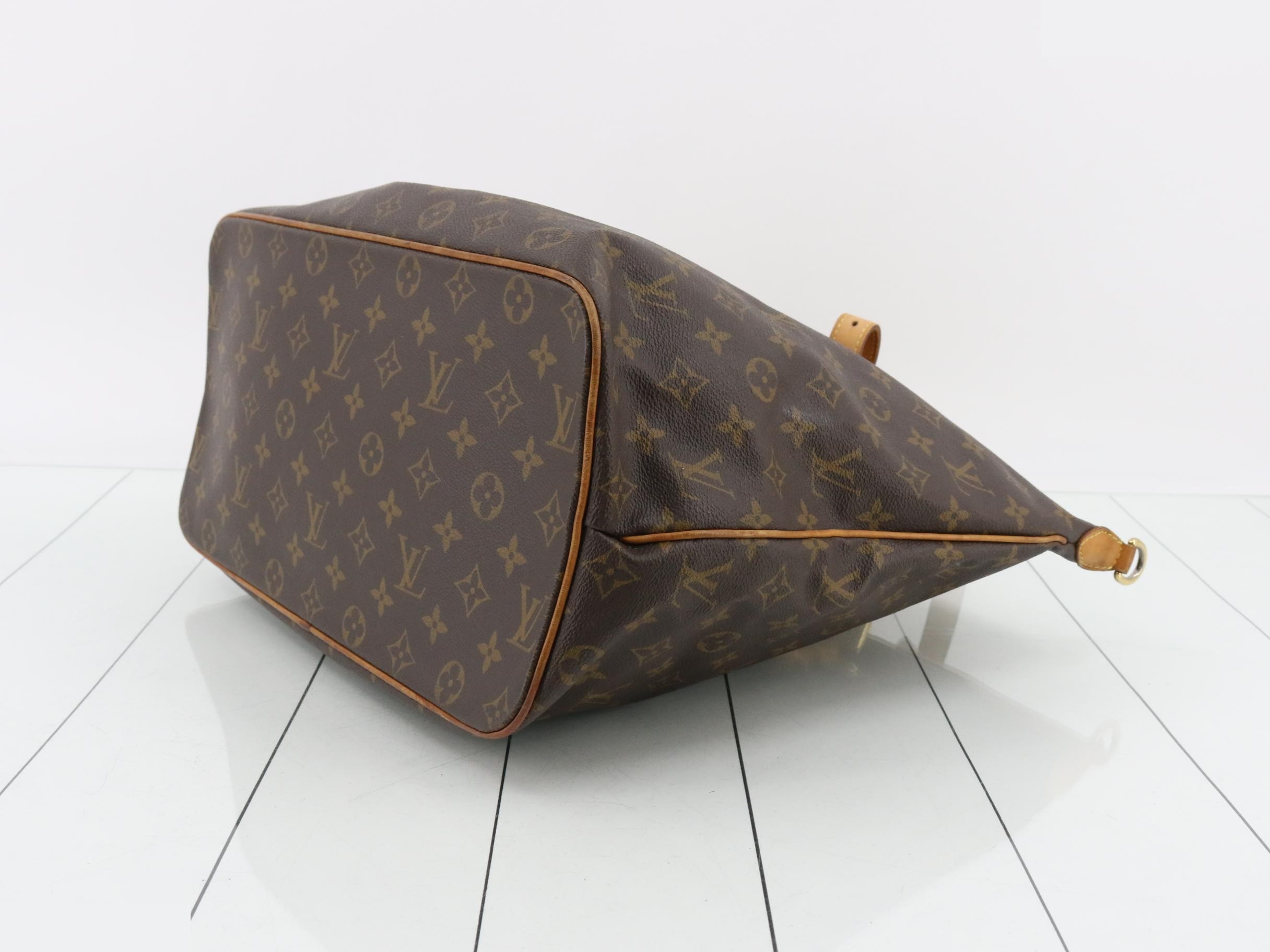 Palermo GM handbag with strap, Monogram, brown. — view 6