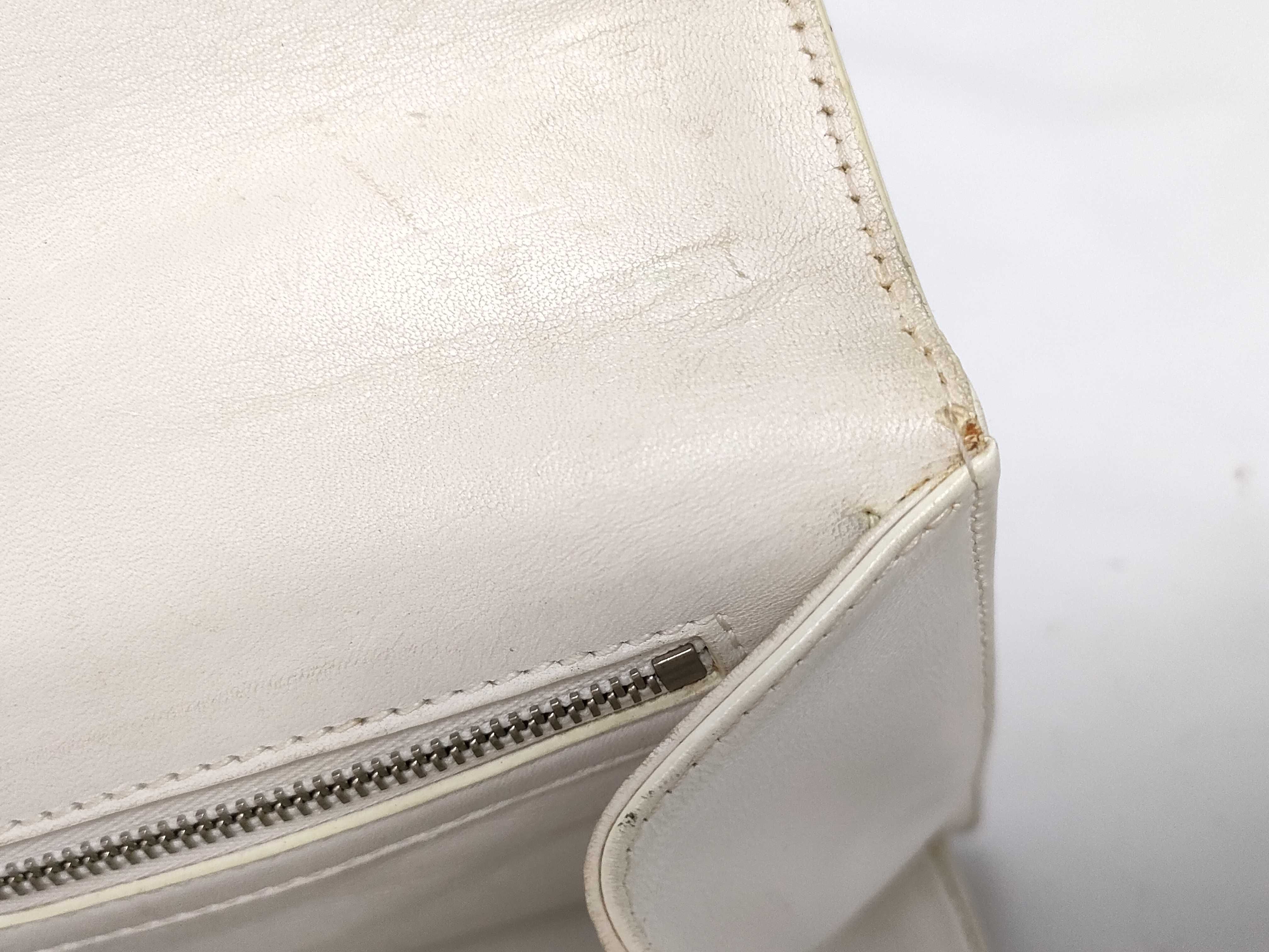 Diorama White Leather 11-MA-0135 Shoulder Bag — view 11