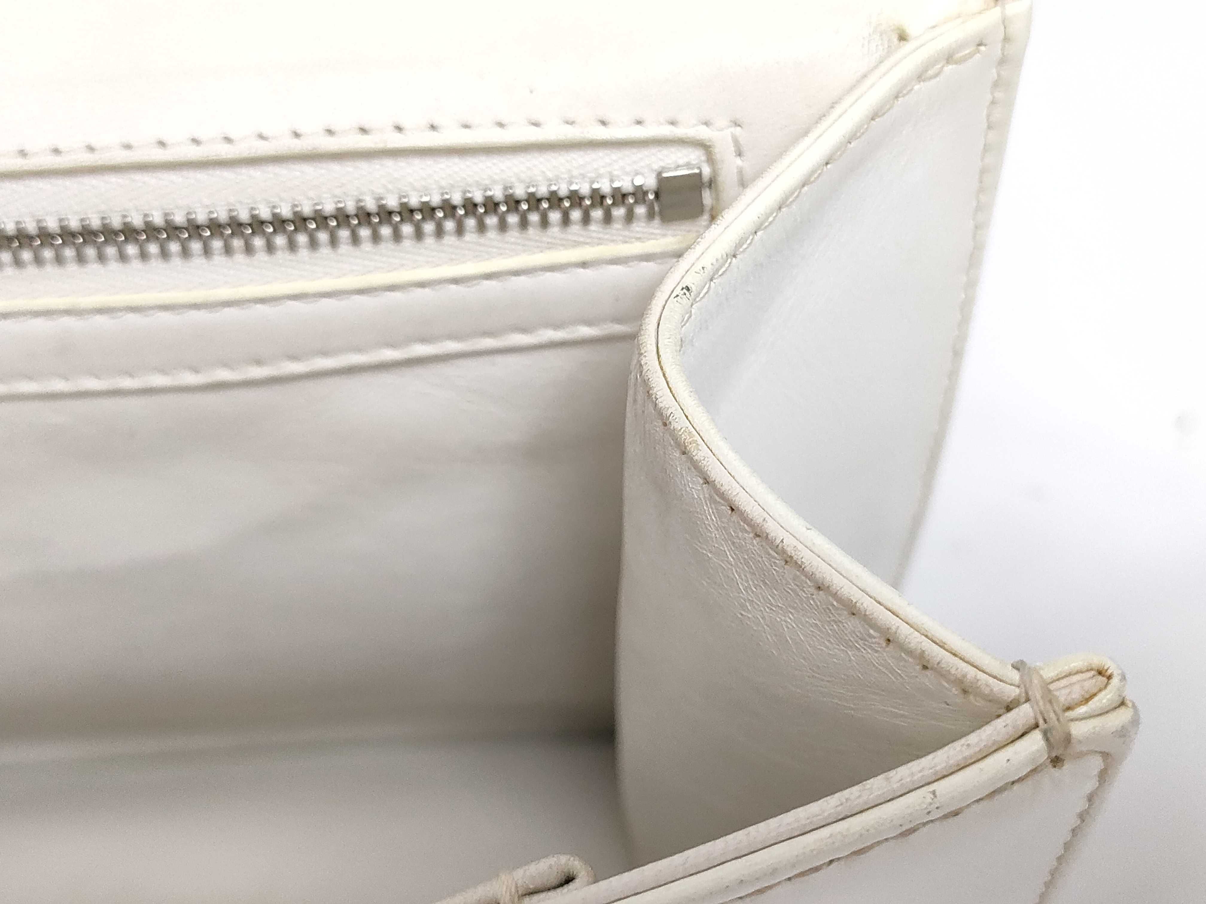 Diorama White Leather 11-MA-0135 Shoulder Bag — view 12