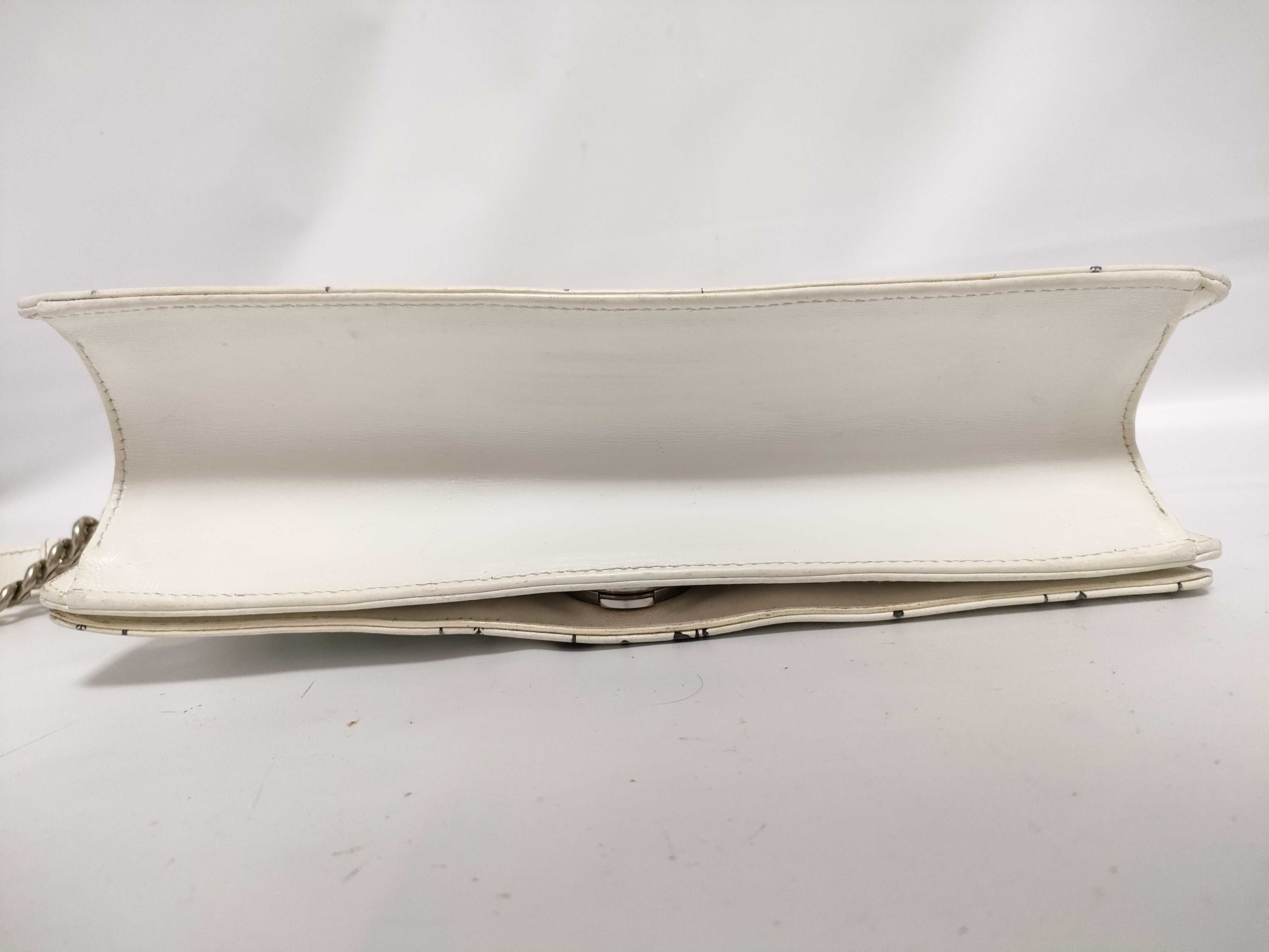Diorama White Leather 11-MA-0135 Shoulder Bag — view 3