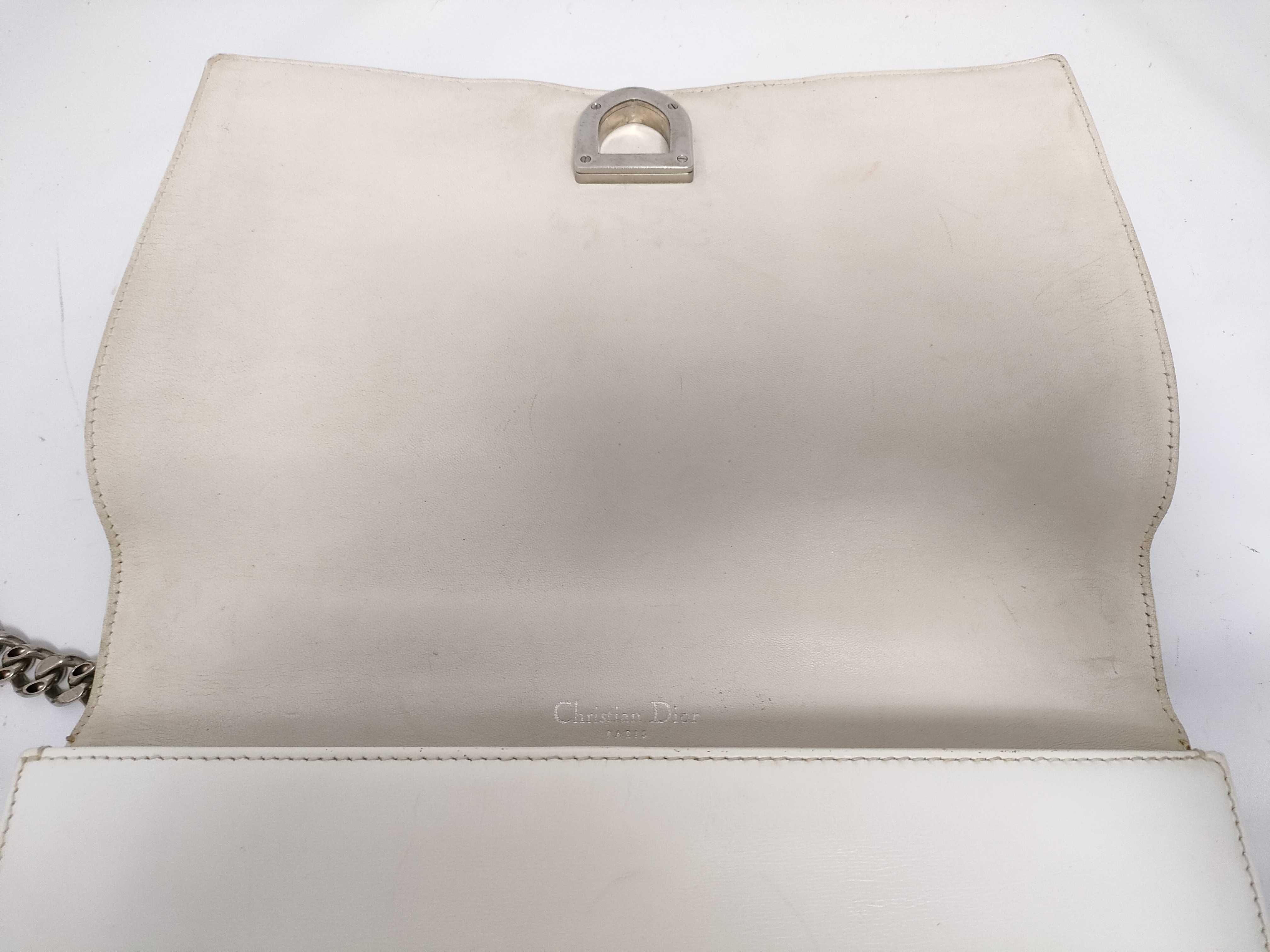 Diorama White Leather 11-MA-0135 Shoulder Bag — view 8