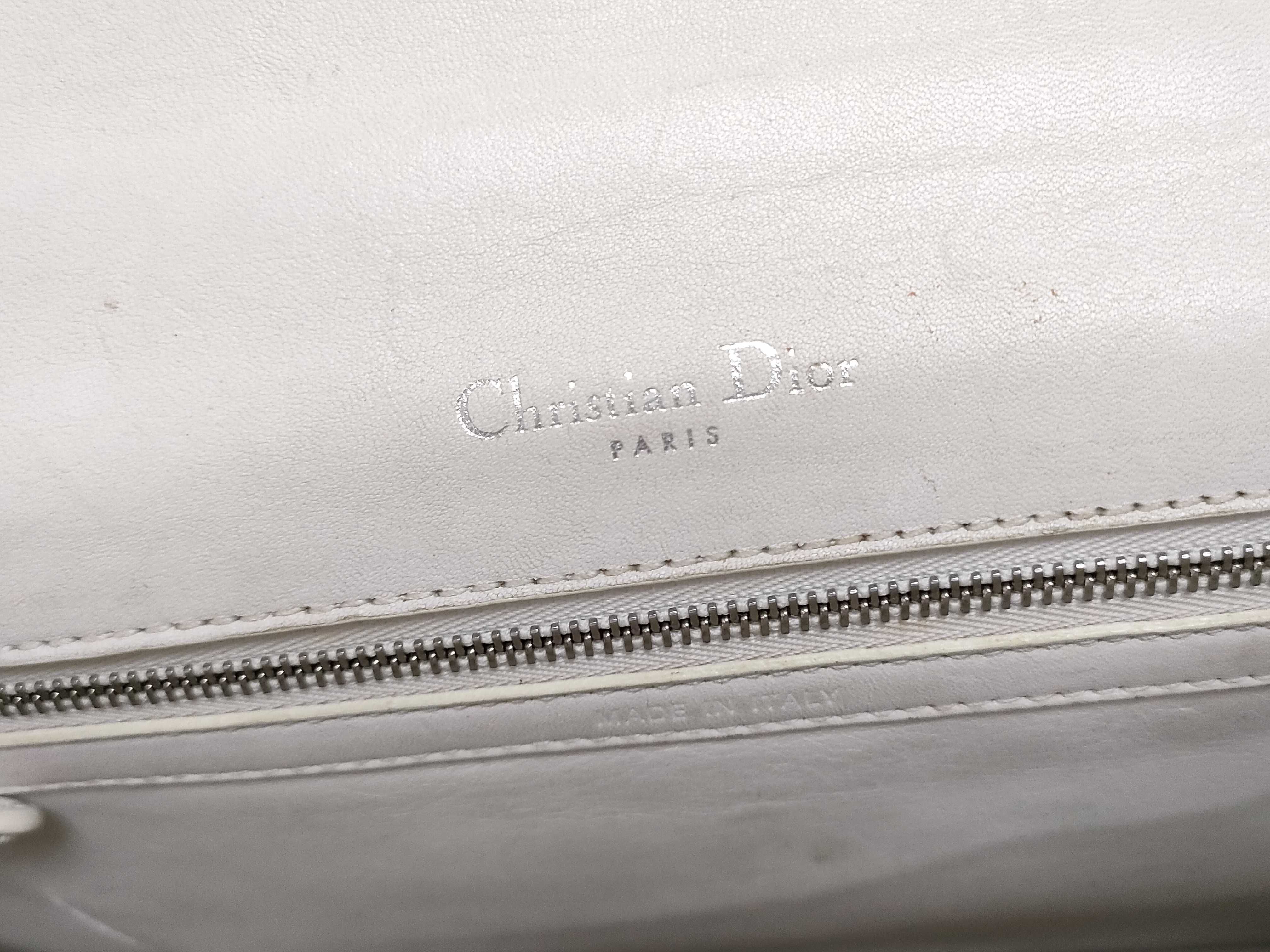 Diorama White Leather 11-MA-0135 Shoulder Bag — view 10