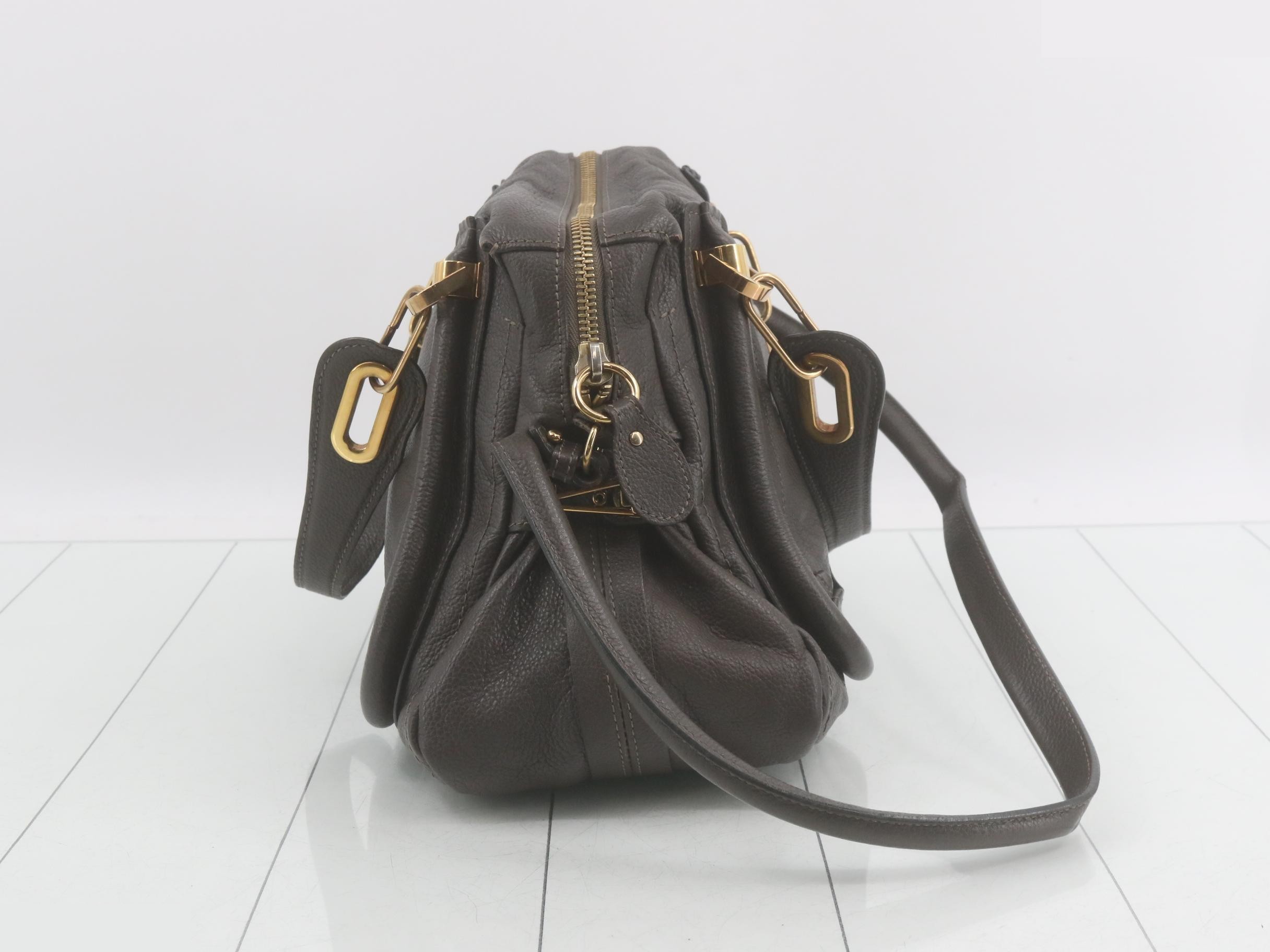 Paraty Leather 2-Way Semi-Shoulder/Handbag — view 4
