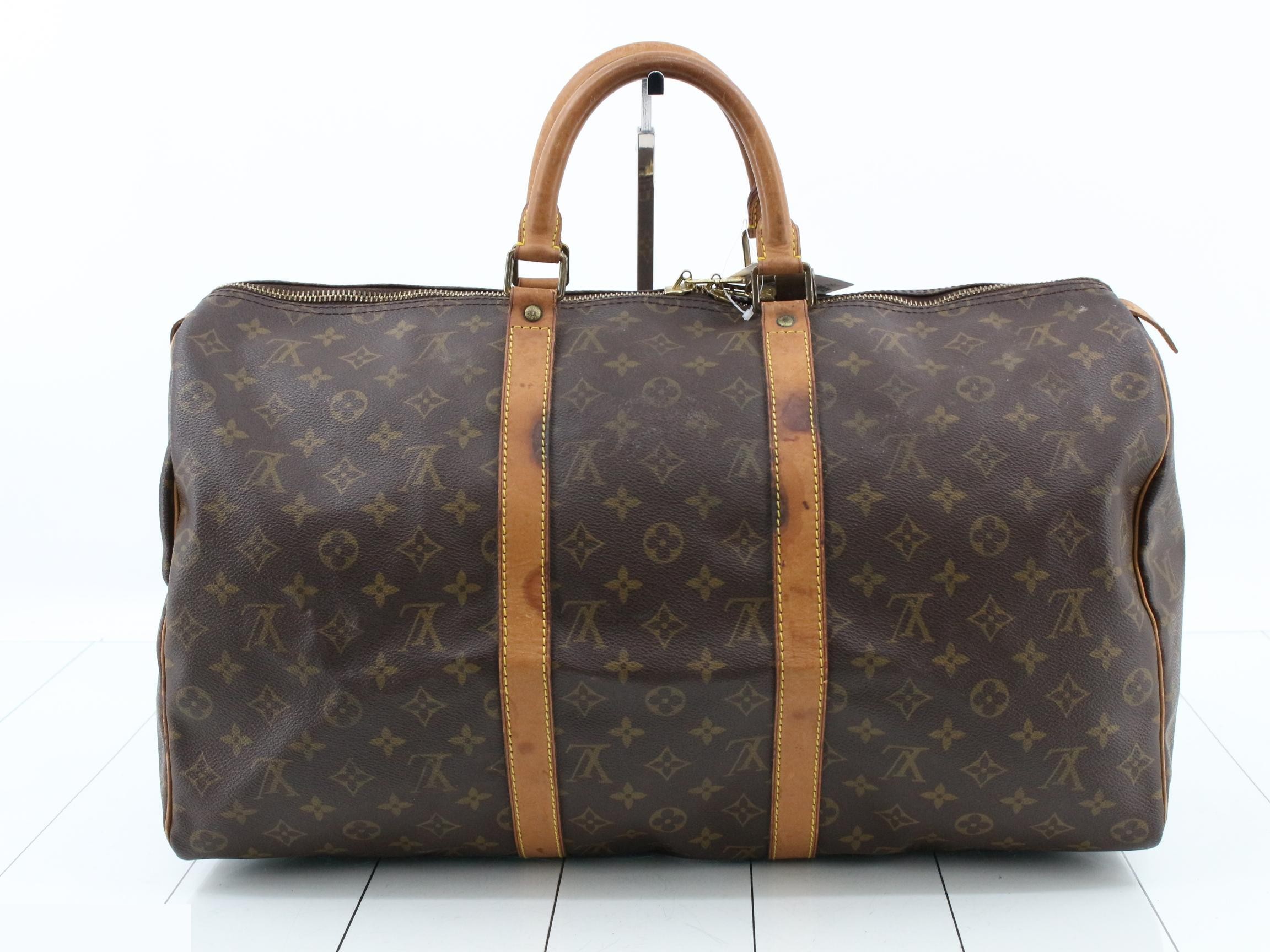 Monogram Keepall 50 Boston Bag — view 2