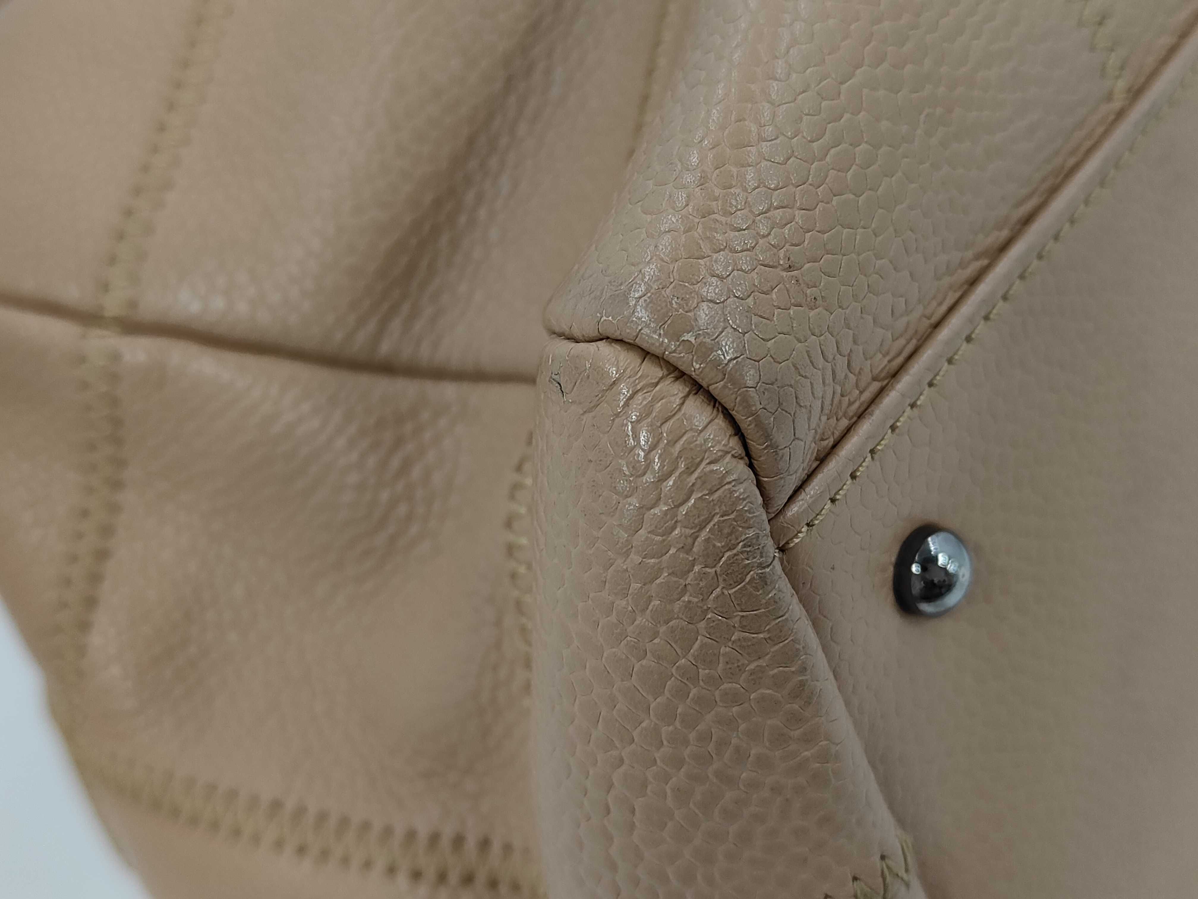 Chocolate Bar Boston Bag, Beige Handbag — view 3