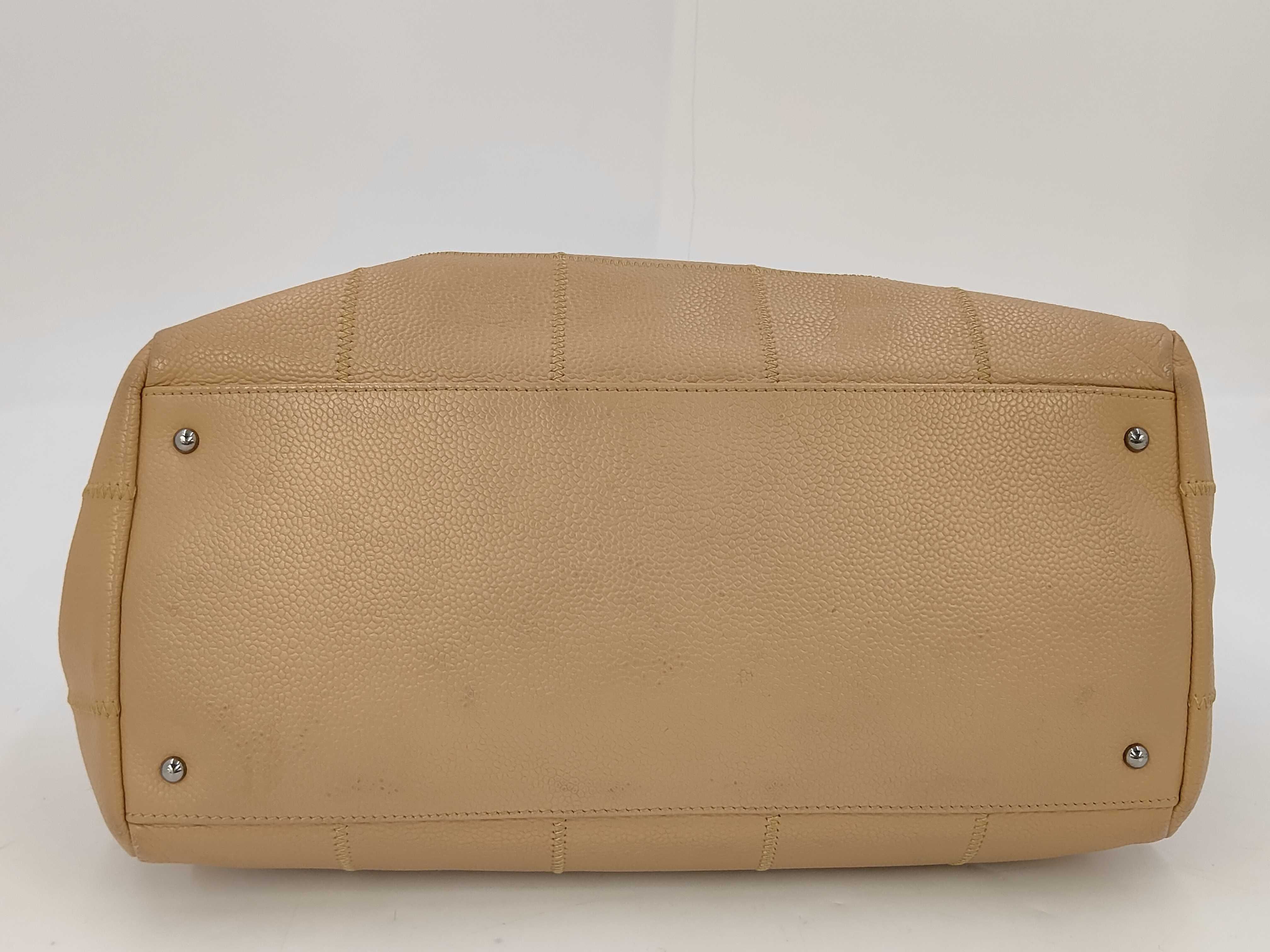 Chocolate Bar Boston Bag, Beige Handbag — view 4