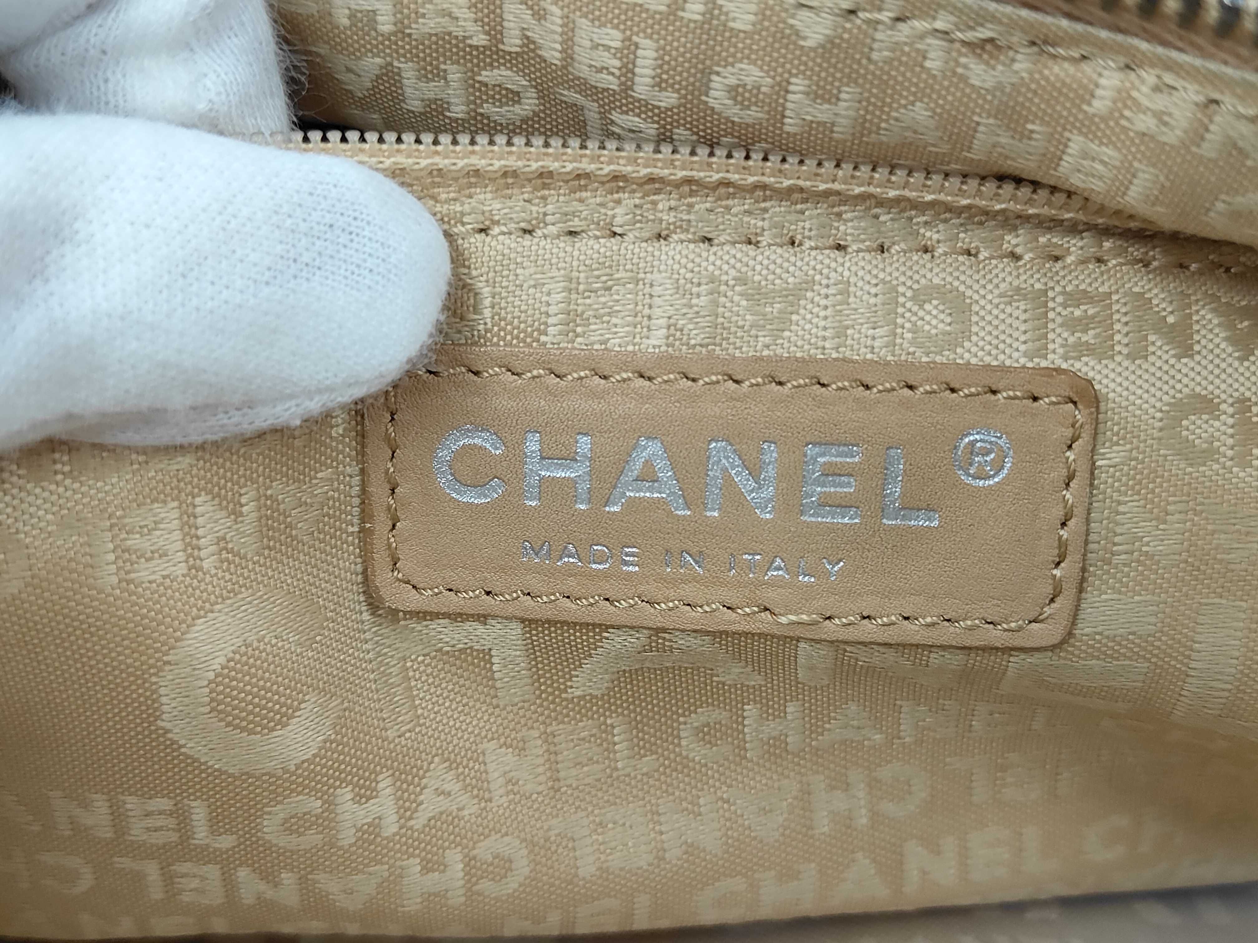 Chocolate Bar Boston Bag, Beige Handbag — view 9