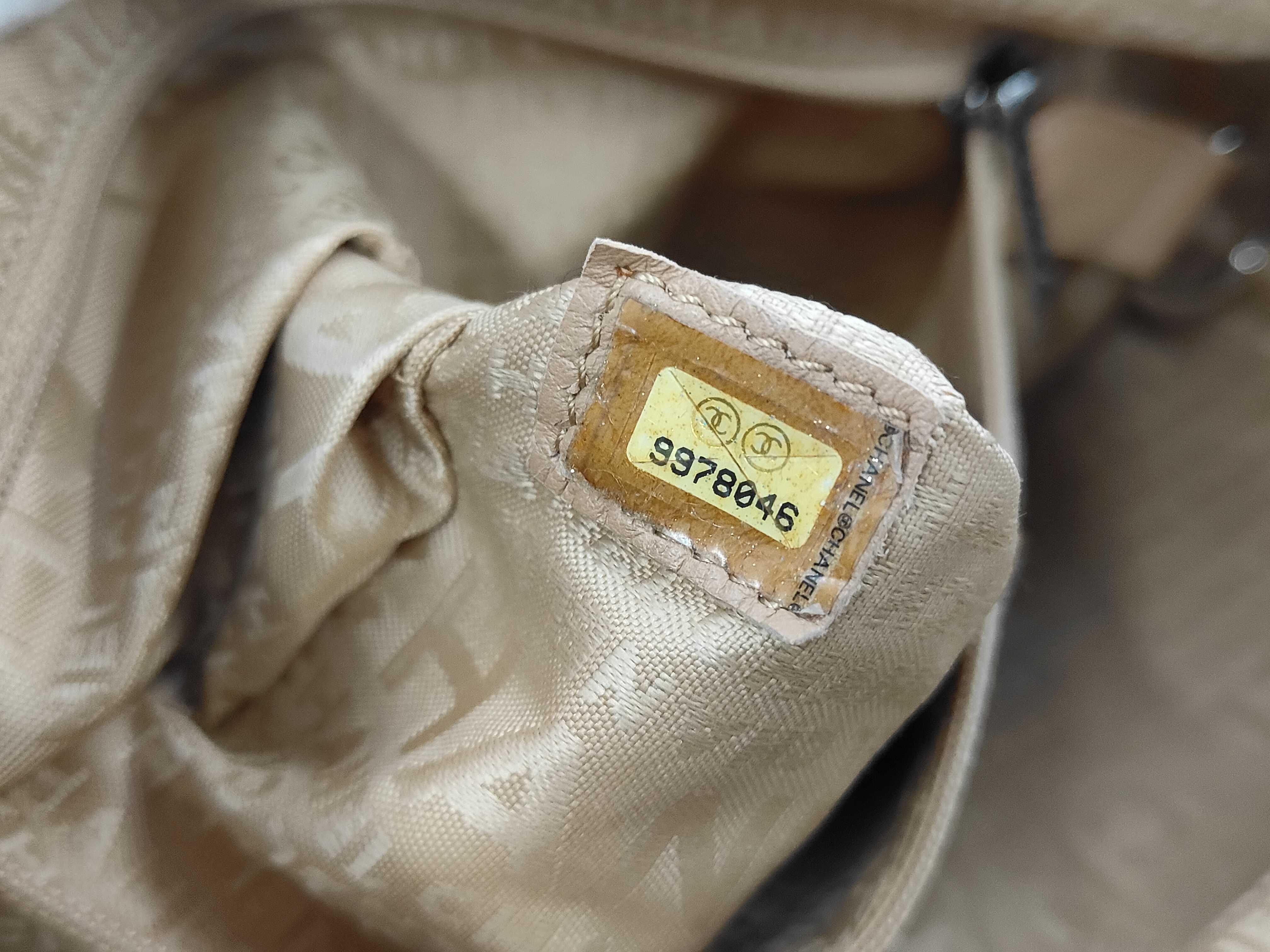 Chocolate Bar Boston Bag, Beige Handbag — view 10