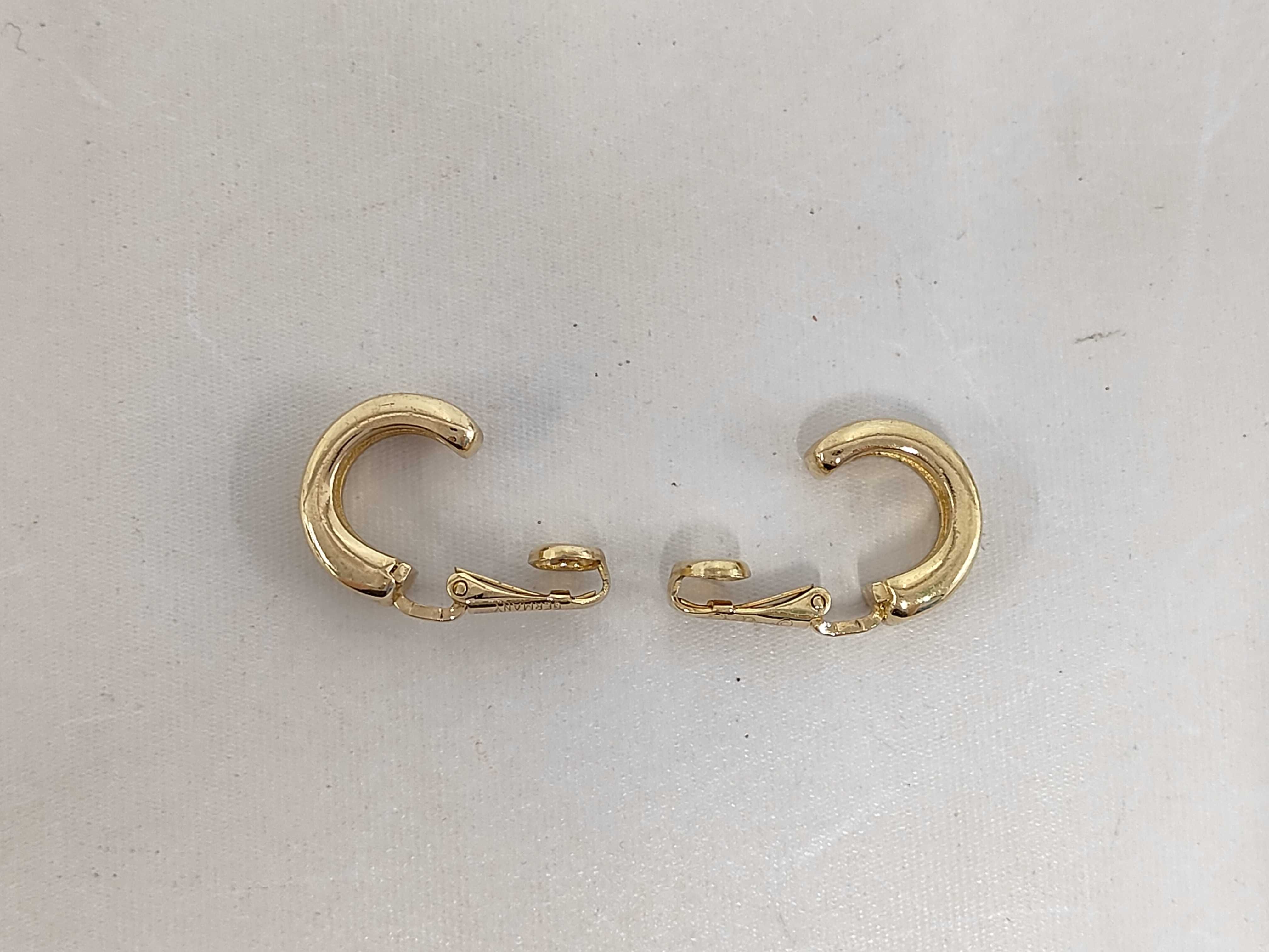Rhinestone C Motif Earrings — view 3